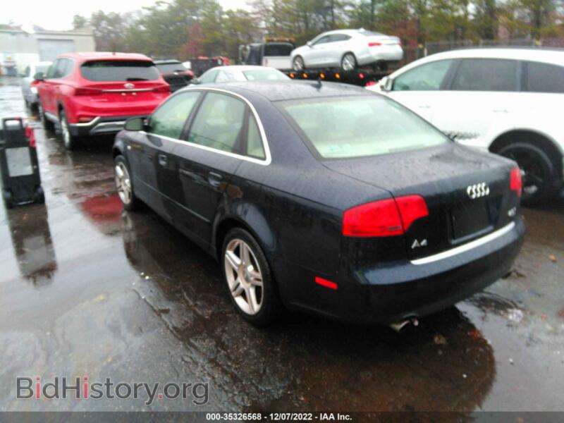 2007 Audi A4 (VIN WAUDF78E37A171724) — фото 3 из 11