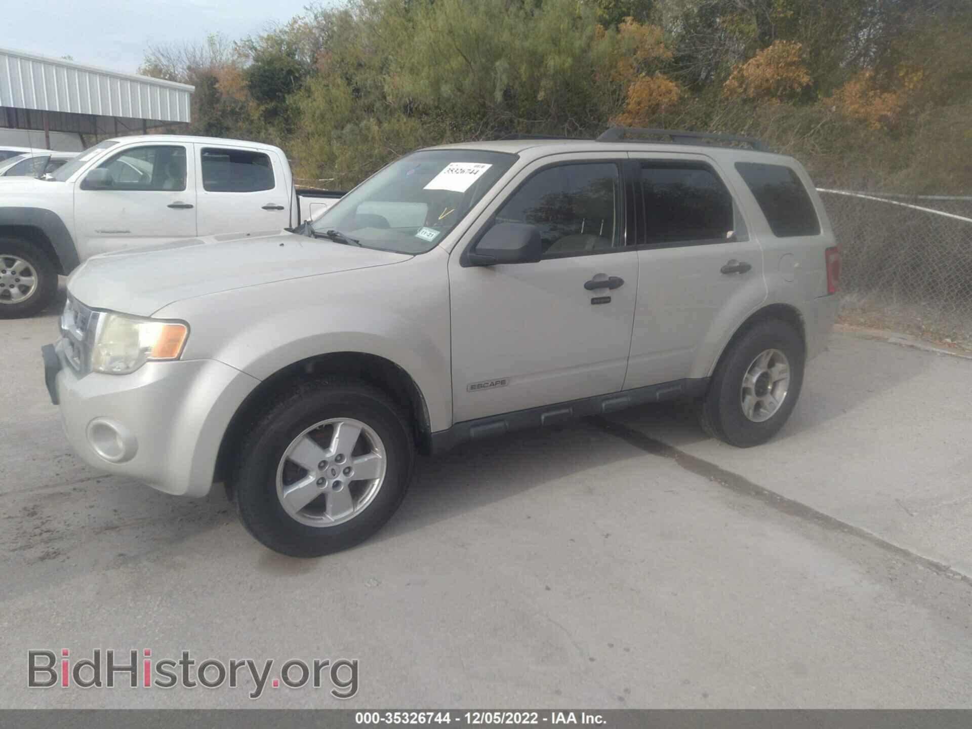 2008 FORD ESCAPE - VIN: 1FMCU03158KB52650 - Фото 2