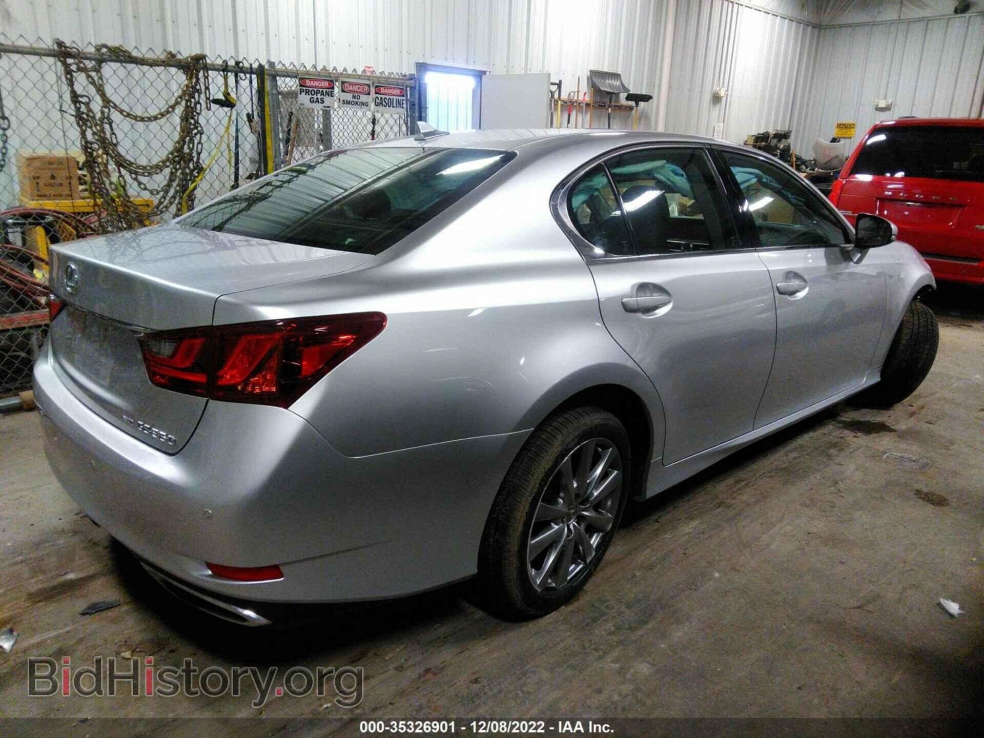 2013 LEXUS GS 350 - VIN: JTHCE1BL4D5015605 - Фото 4