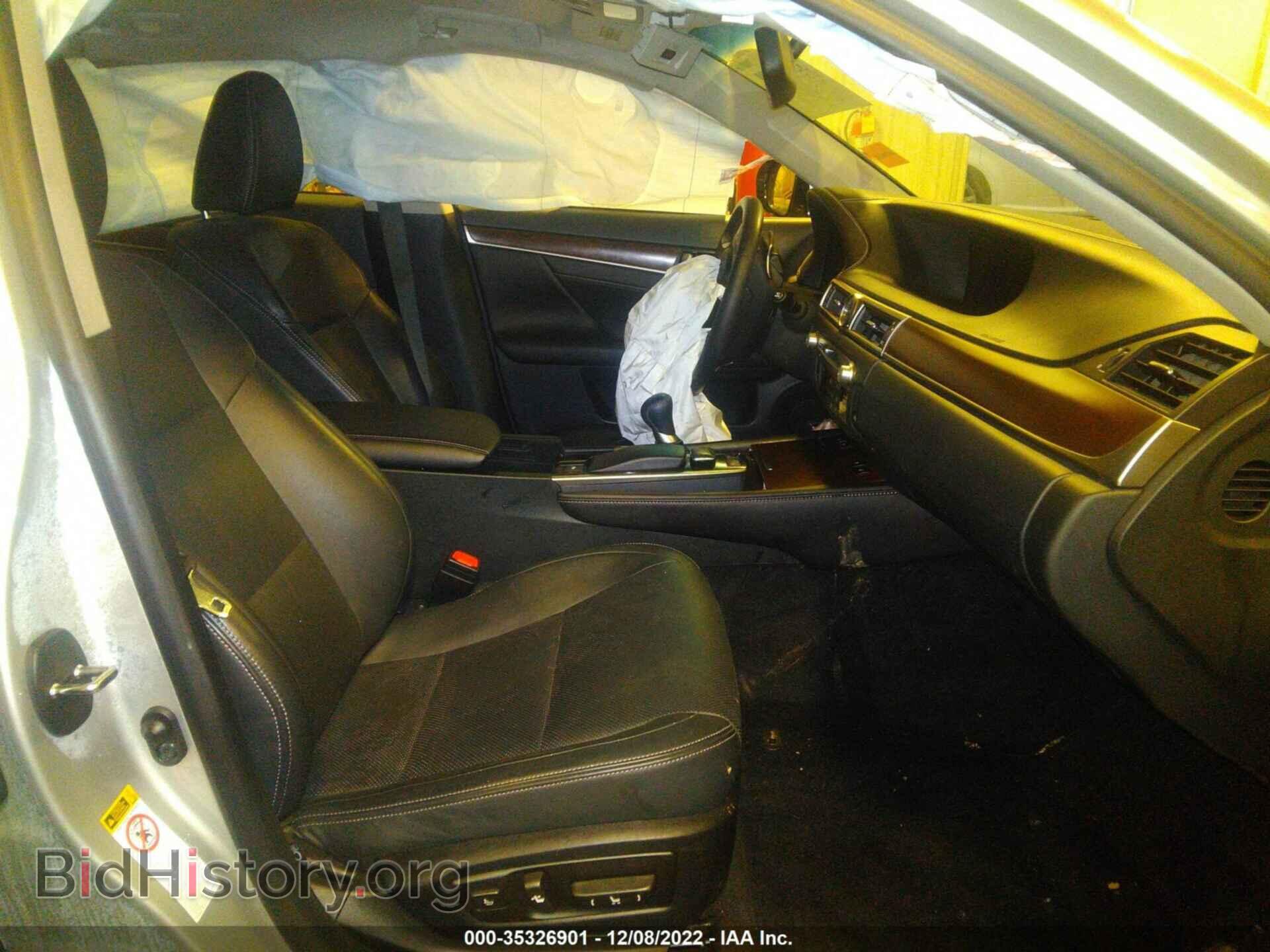 2013 LEXUS GS 350 - VIN: JTHCE1BL4D5015605 - Фото 5