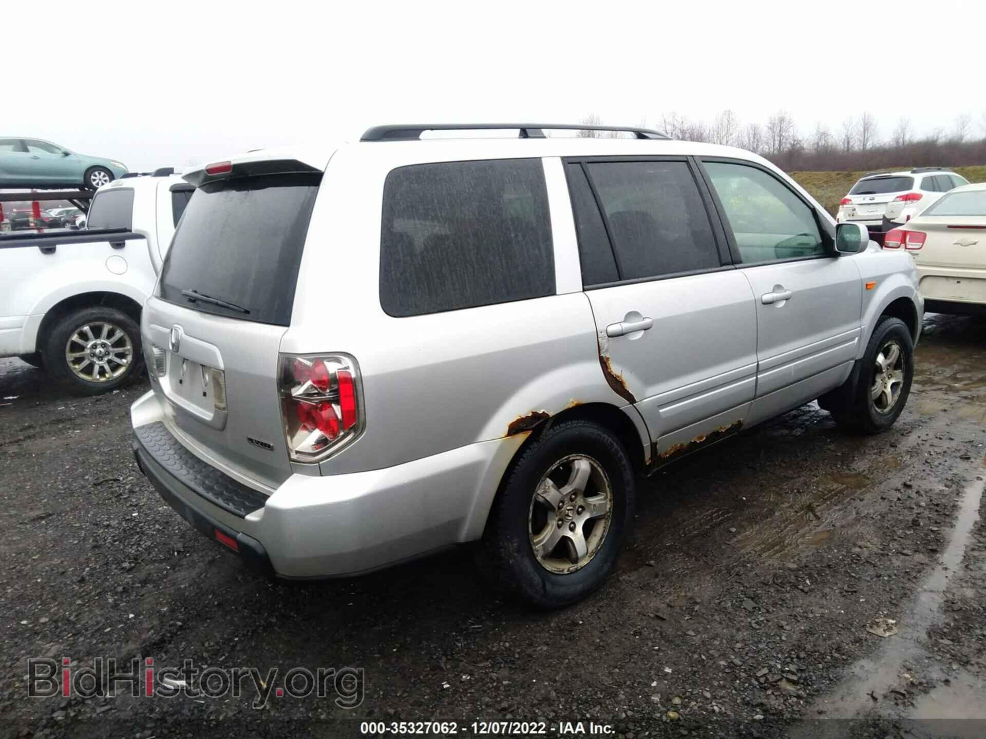 2006 HONDA PILOT - VIN: 2HKYF18466H556453 - Фото 4