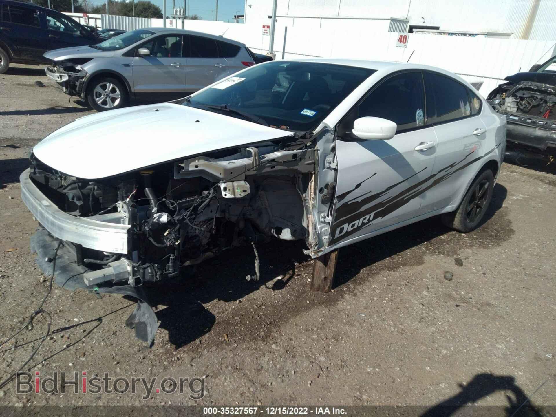 2015 DODGE DART - VIN: 1C3CDFBB2FD252731 - Фото 2