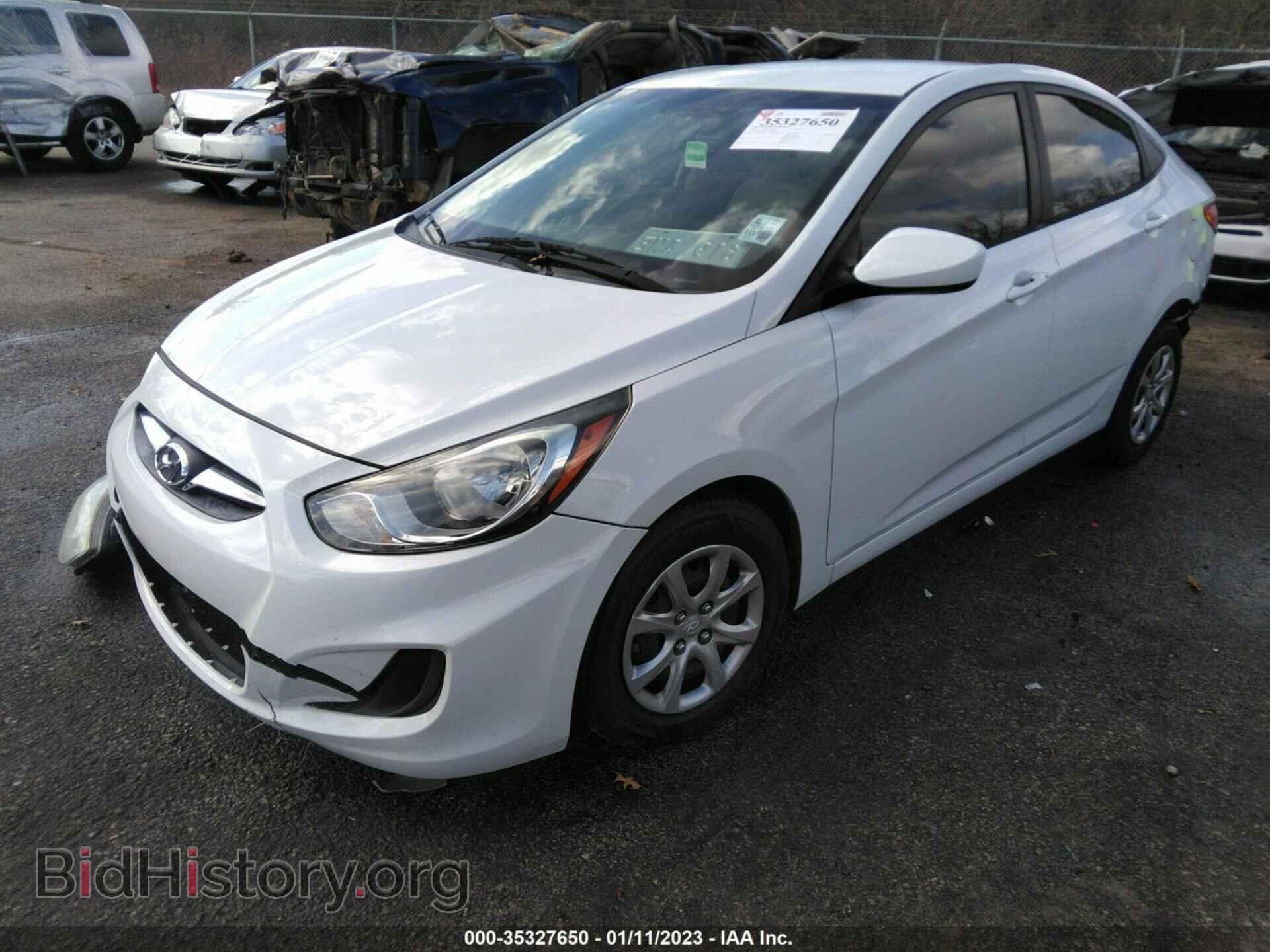 2014 HYUNDAI ACCENT - VIN: KMHCT4AEXEU760017 - Фото 2