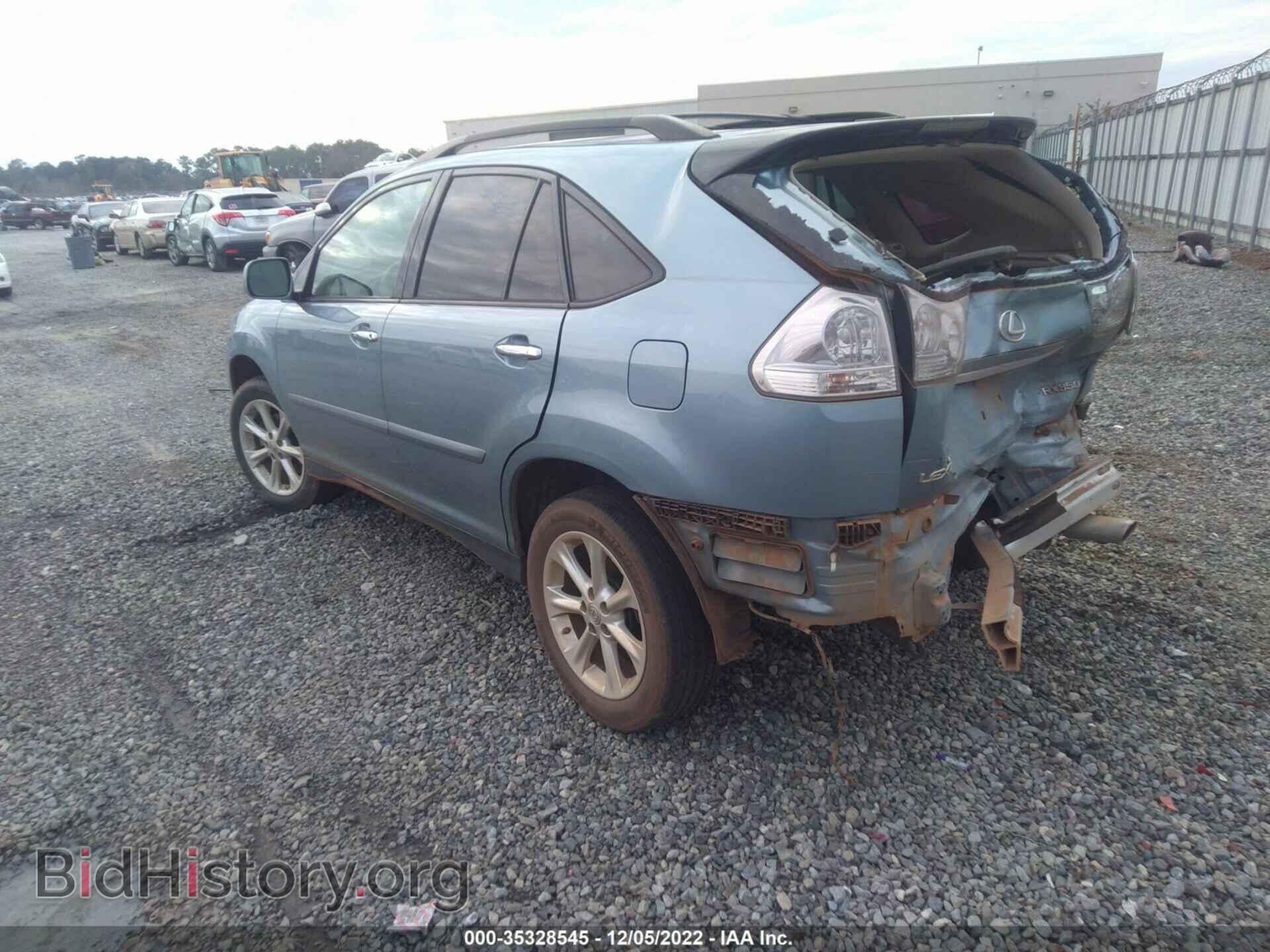 2009 LEXUS RX 350 - VIN: 2T2GK31U99C079744 - Фото 3