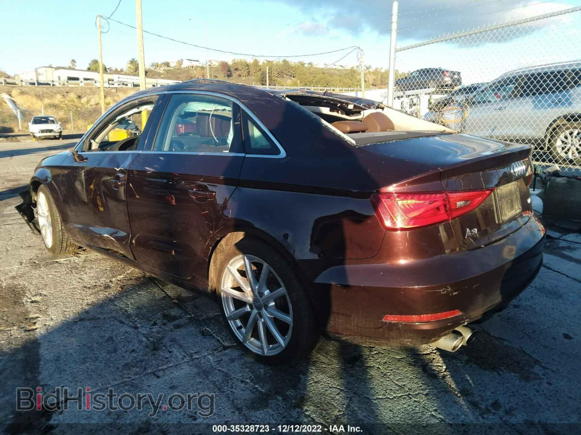 2015 AUDI A3 - VIN: WAUCJGFF9F1129627 - Фото 3