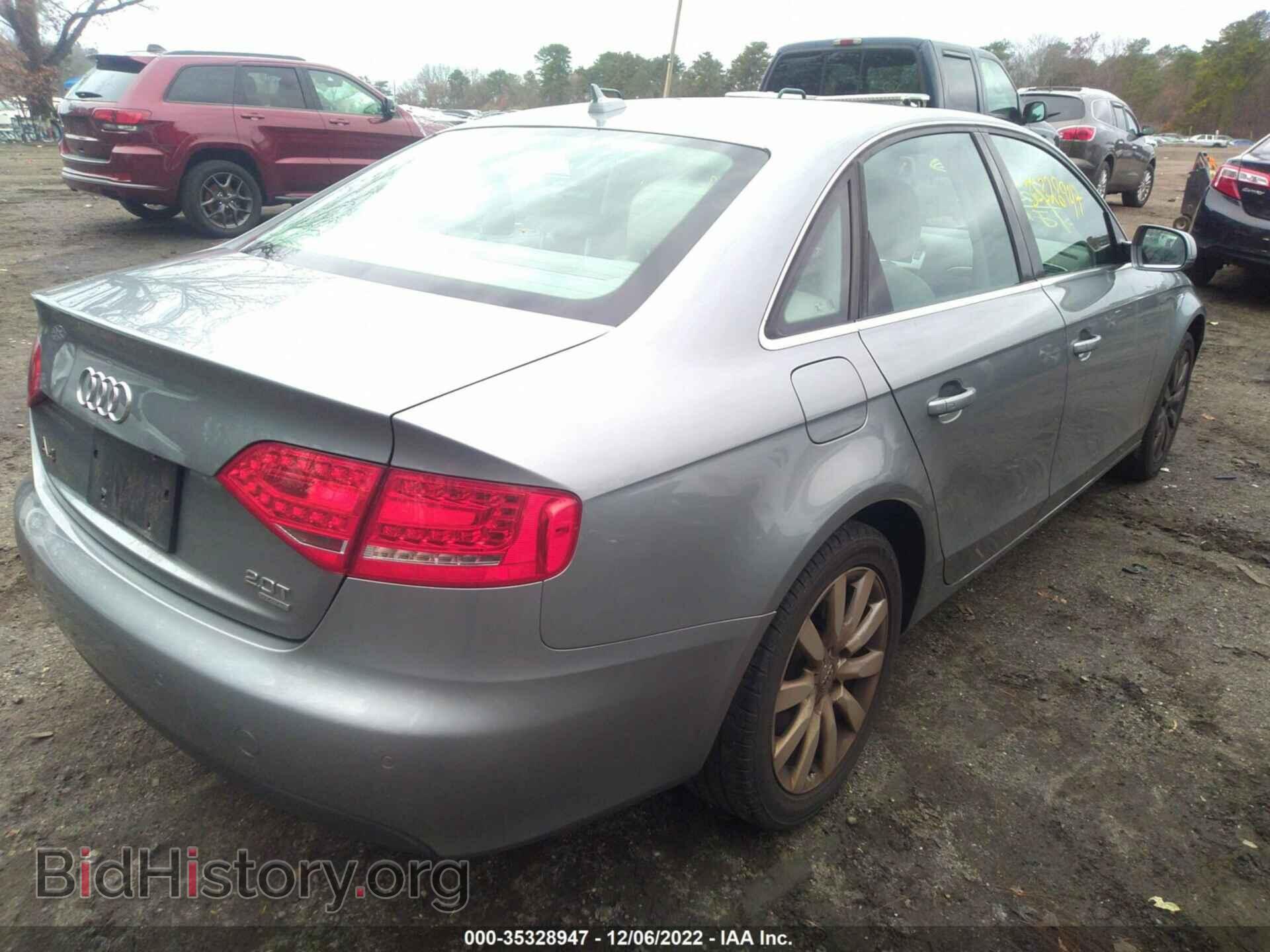 2011 AUDI A4 - VIN: WAUFFAFL0BN052960 - Фото 4
