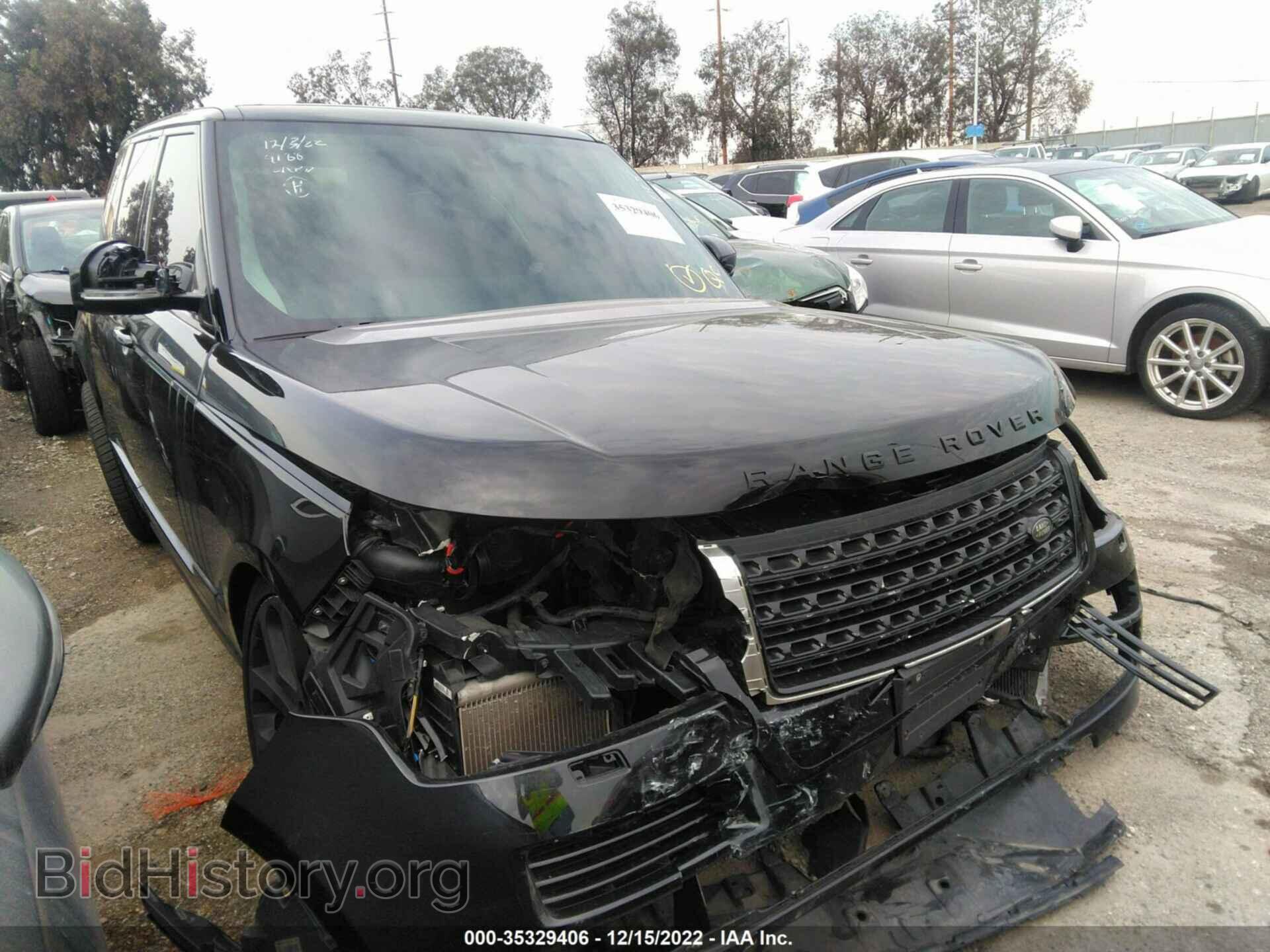 Фотография SALGS2WF4EA195059 - LAND ROVER RANGE ROVER 2014