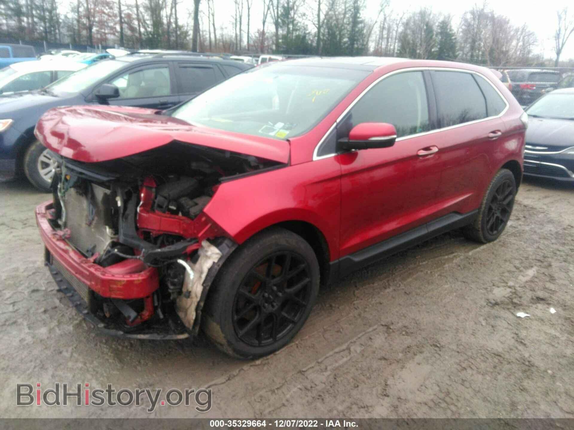 2017 FORD EDGE - VIN: 2FMPK4K90HBC51151 - Фото 2