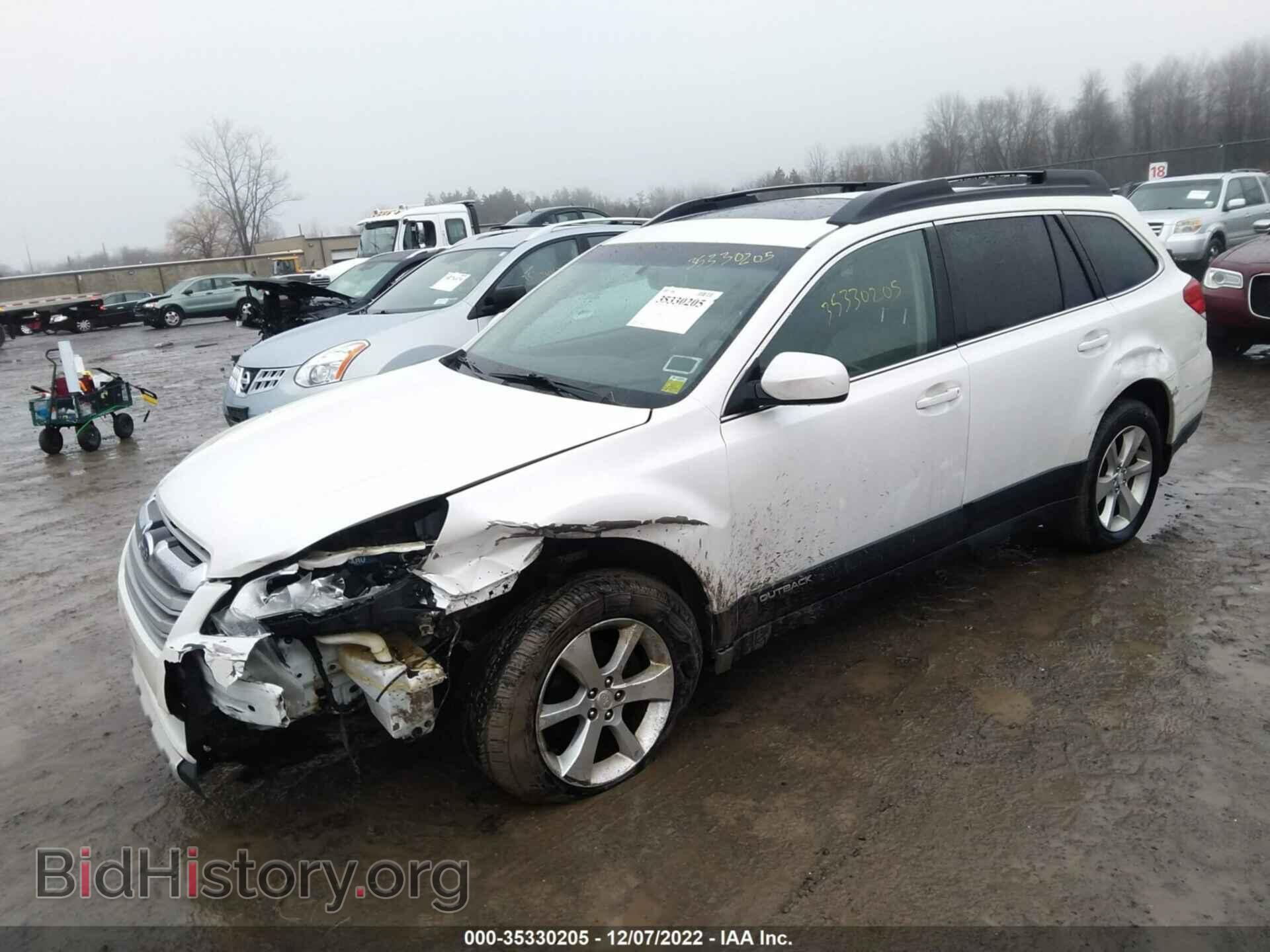 2014 SUBARU OUTBACK - VIN: 4S4BRBLC7E3277004 - Фото 2