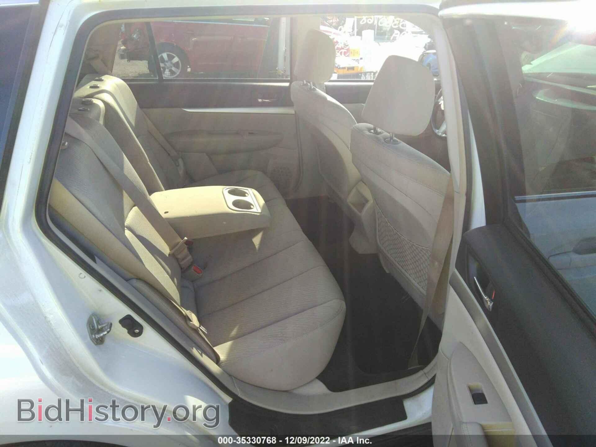 2011 SUBARU OUTBACK - VIN: 4S4BRBGC8B3428650 - Фото 8