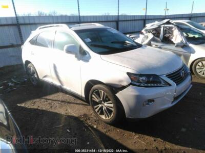 2015 Lexus RX 350, white — VIN 2T2ZK1BA4FC179313, IAAI