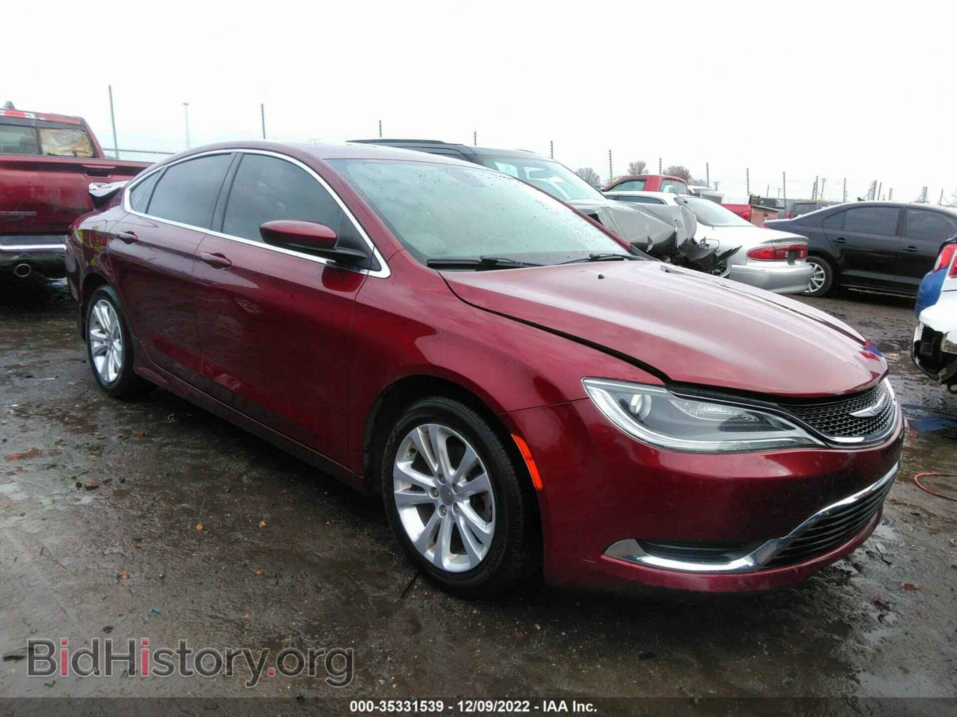 Фотография 1C3CCCAB4GN158140 - CHRYSLER 200 2016