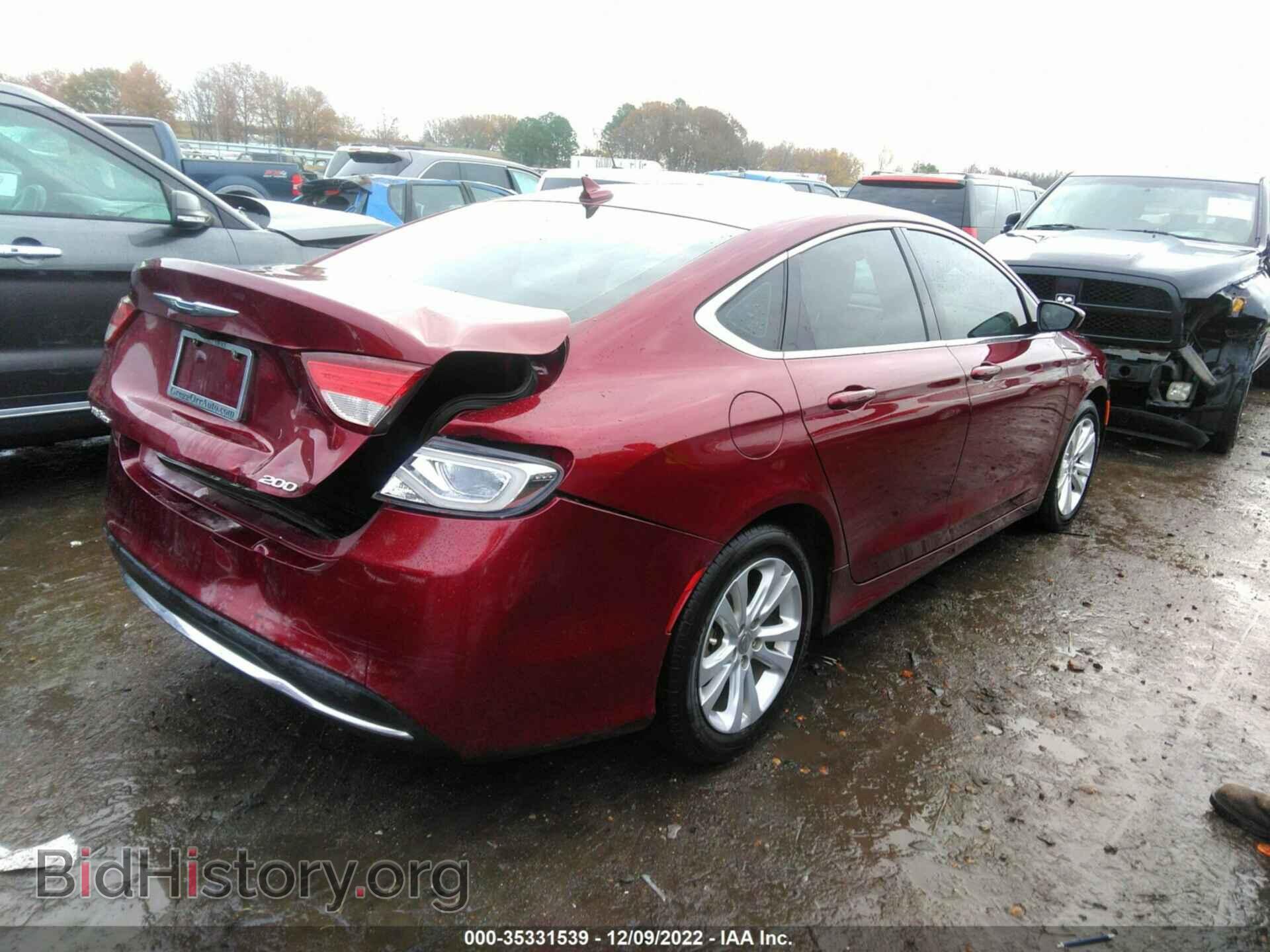 2016 CHRYSLER 200 - VIN: 1C3CCCAB4GN158140 - Фото 4