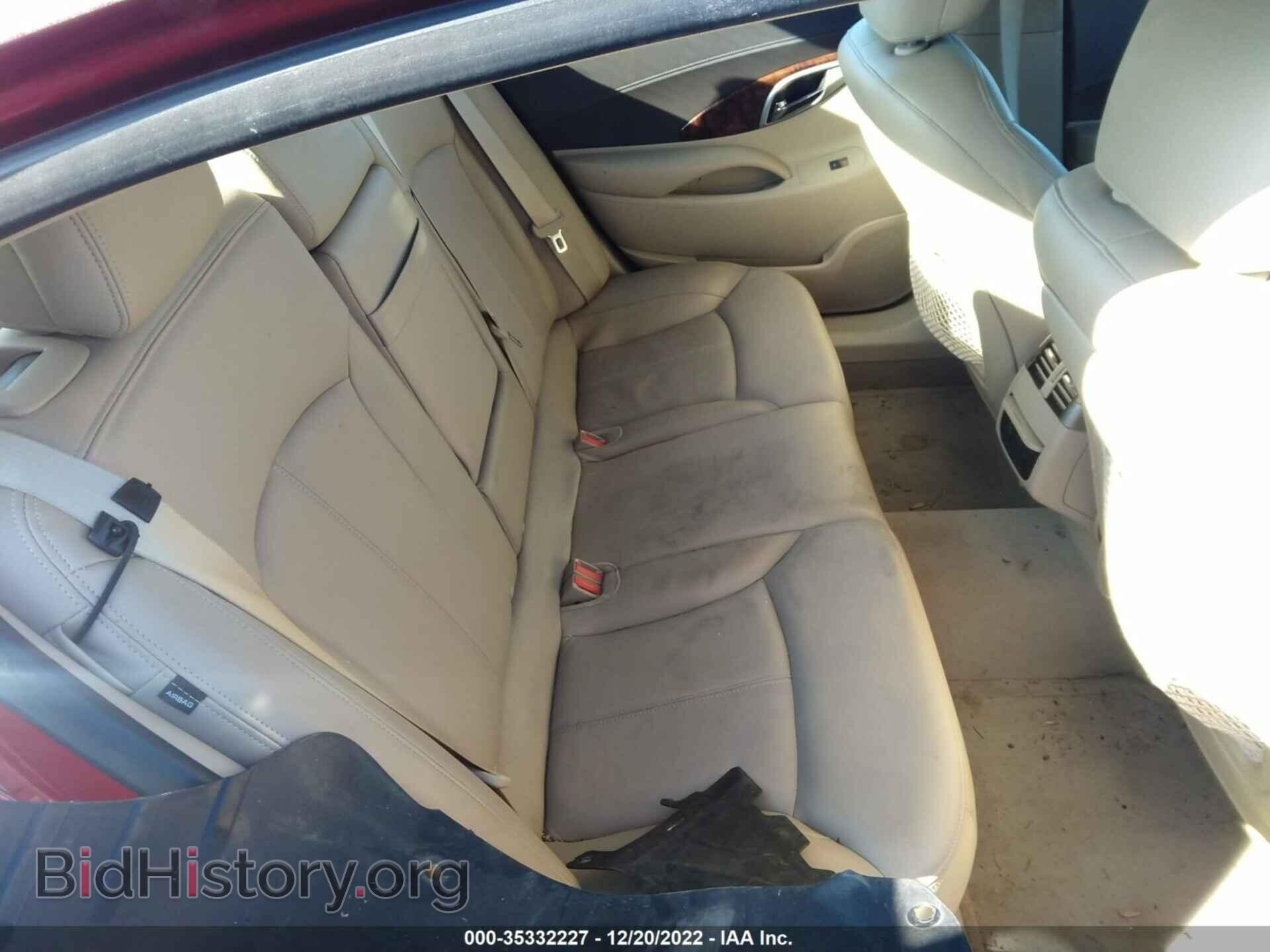 2012 BUICK LACROSSE - VIN: 1G4GL5G31CF311033 - Фото 8