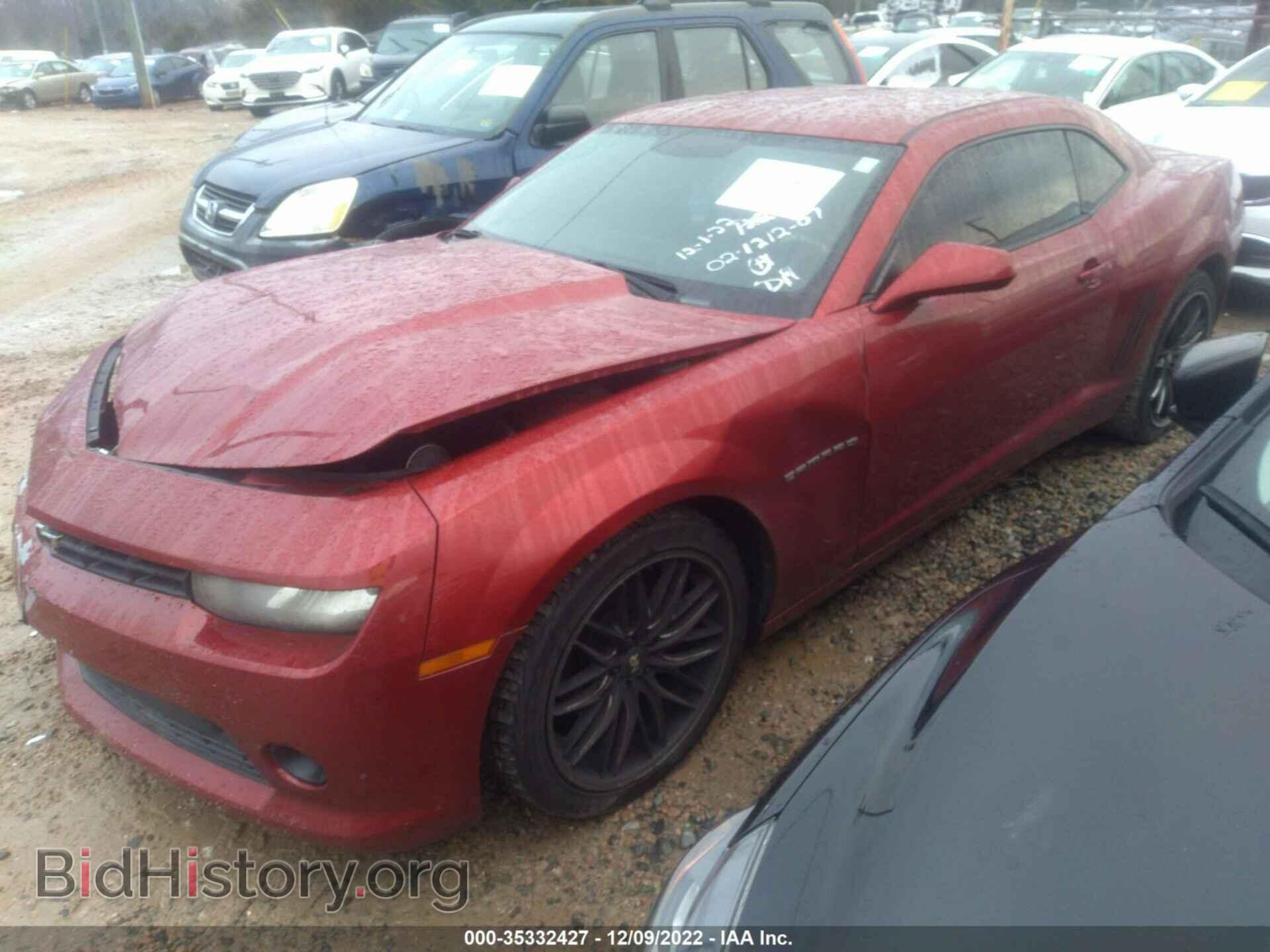 2014 CHEVROLET CAMARO - VIN: 2G1FB1E33E9309089 - Фото 2