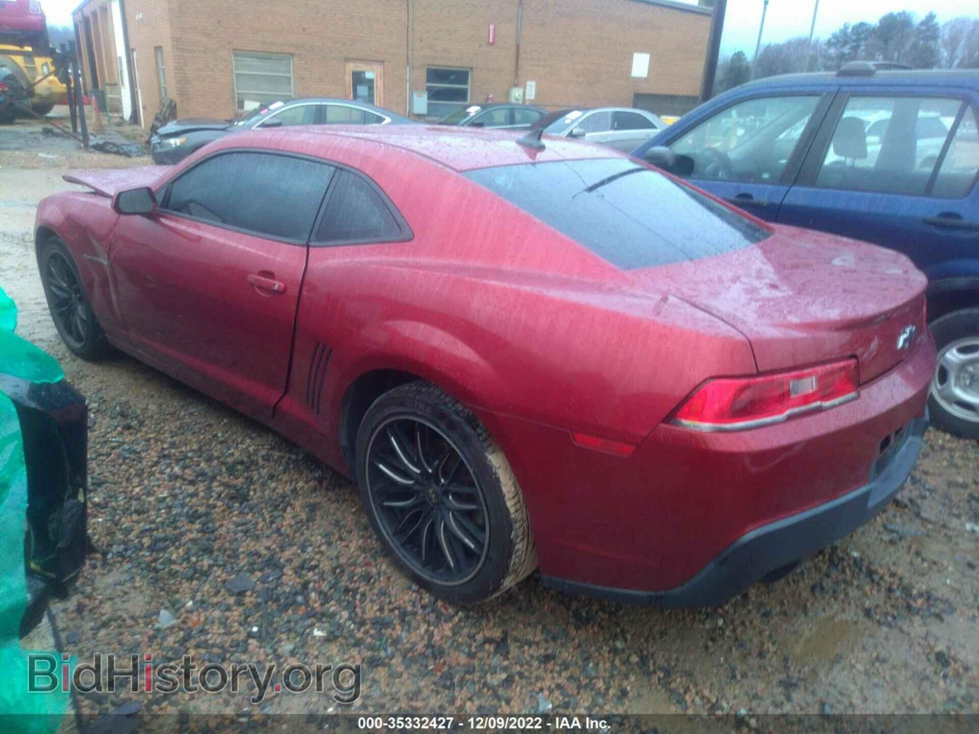 2014 CHEVROLET CAMARO - VIN: 2G1FB1E33E9309089 - Фото 3