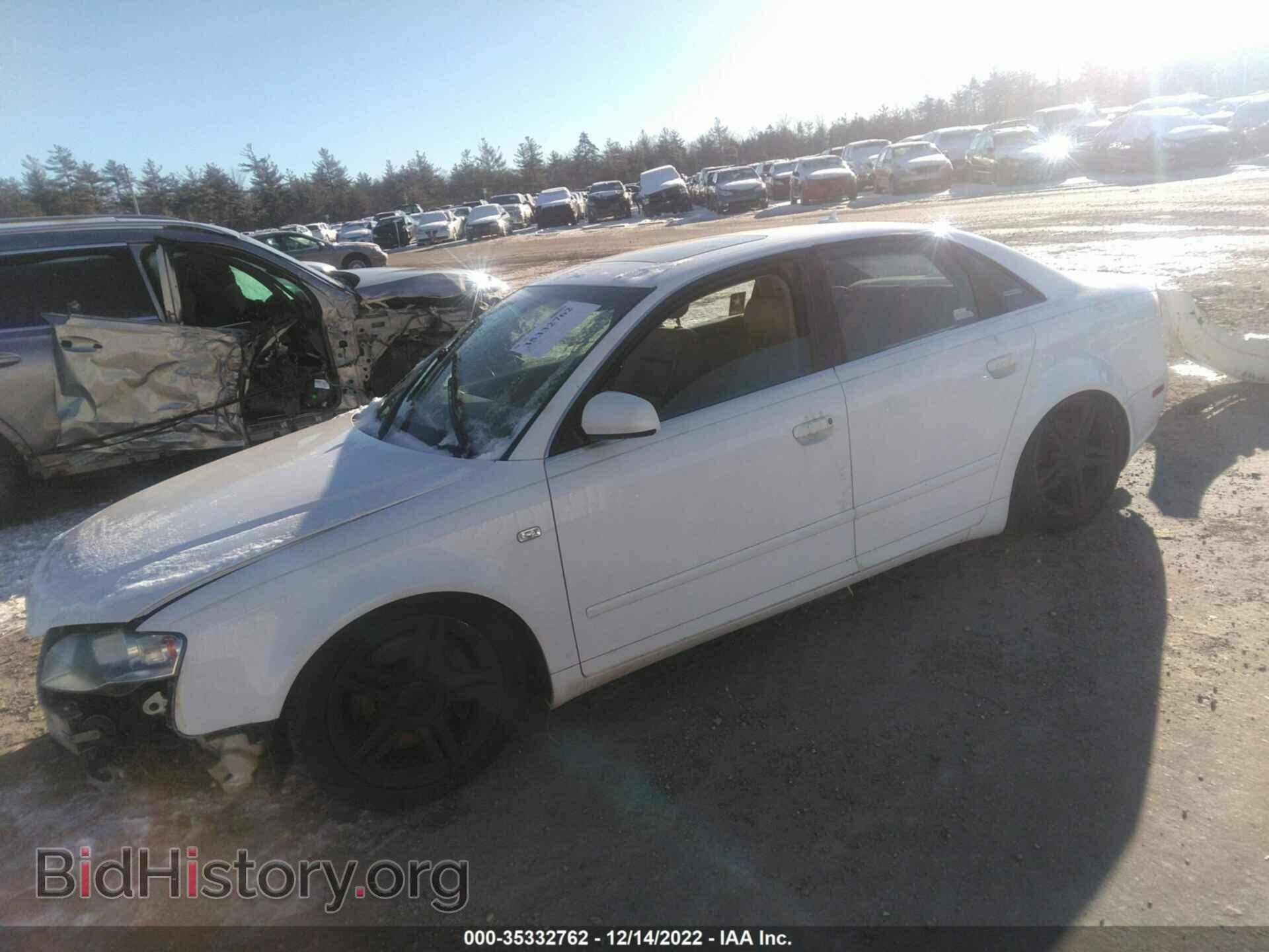 2007 AUDI A4 - VIN: WAUDF78E47A050135 - Фото 2