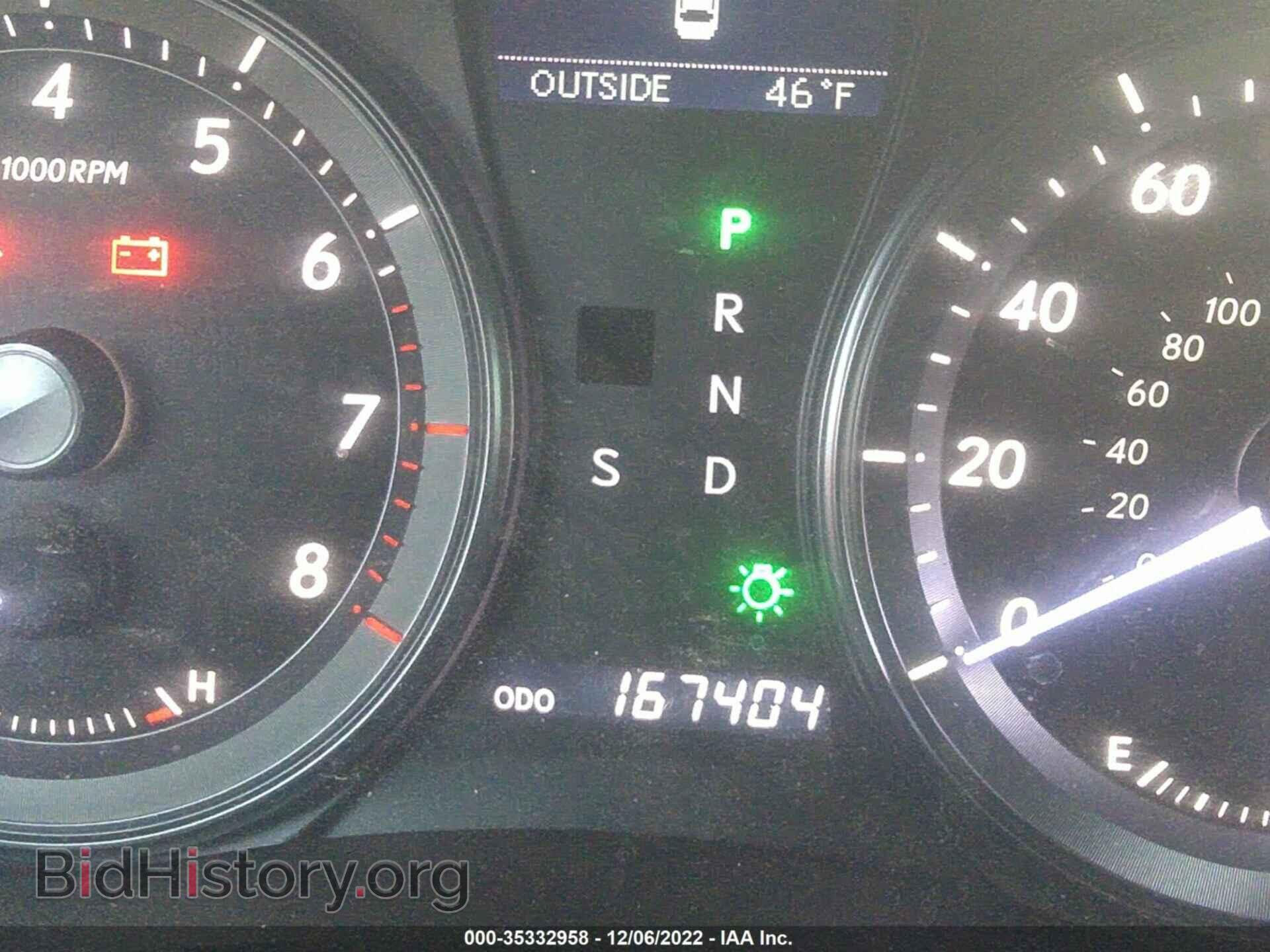 2010 LEXUS ES 350 - VIN: JTHBK1EG2A2384138 - Фото 7