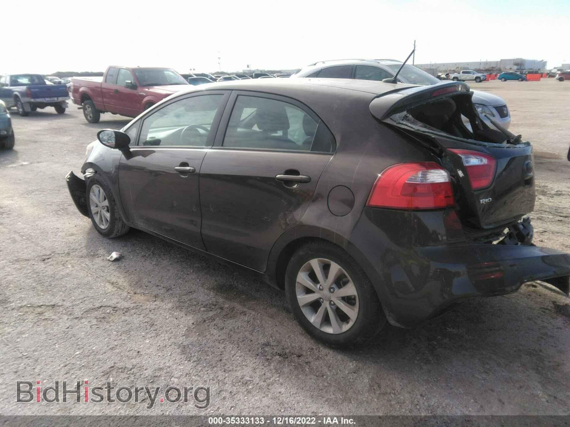 2013 KIA RIO - VIN: KNADN5A33D6227286 - Фото 3