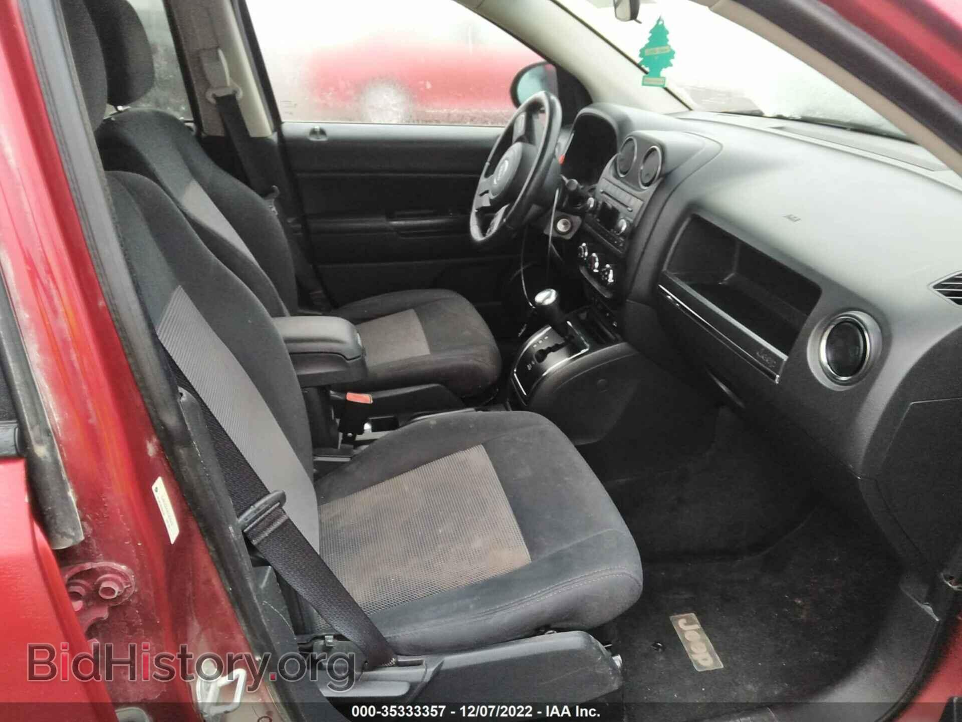 2012 JEEP COMPASS - VIN: 1C4NJDEB4CD638432 - Фото 5