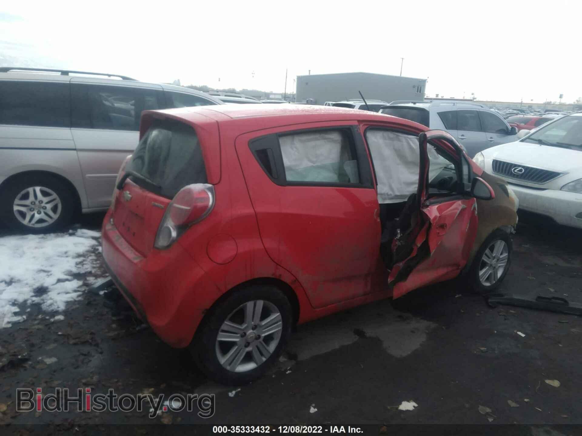 2013 CHEVROLET SPARK - VIN: KL8CD6S94DC620525 - Фото 4