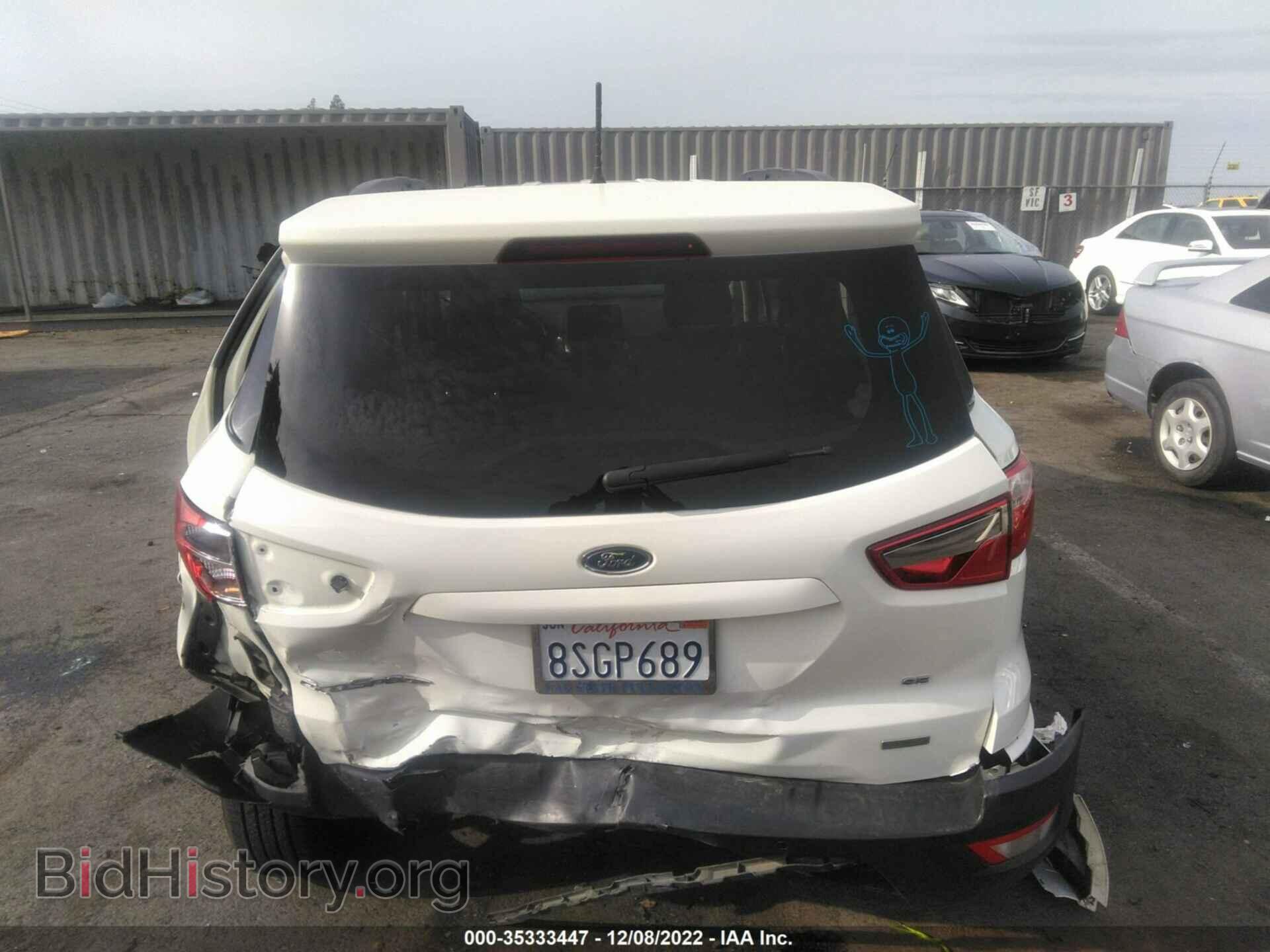 2020 FORD ECOSPORT - VIN: MAJ3S2GEXLC366254 - Фото 6