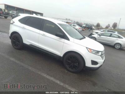 2016 Ford EDGE SE, белый — VIN 2FMPK3G92GBC52108, IAAI