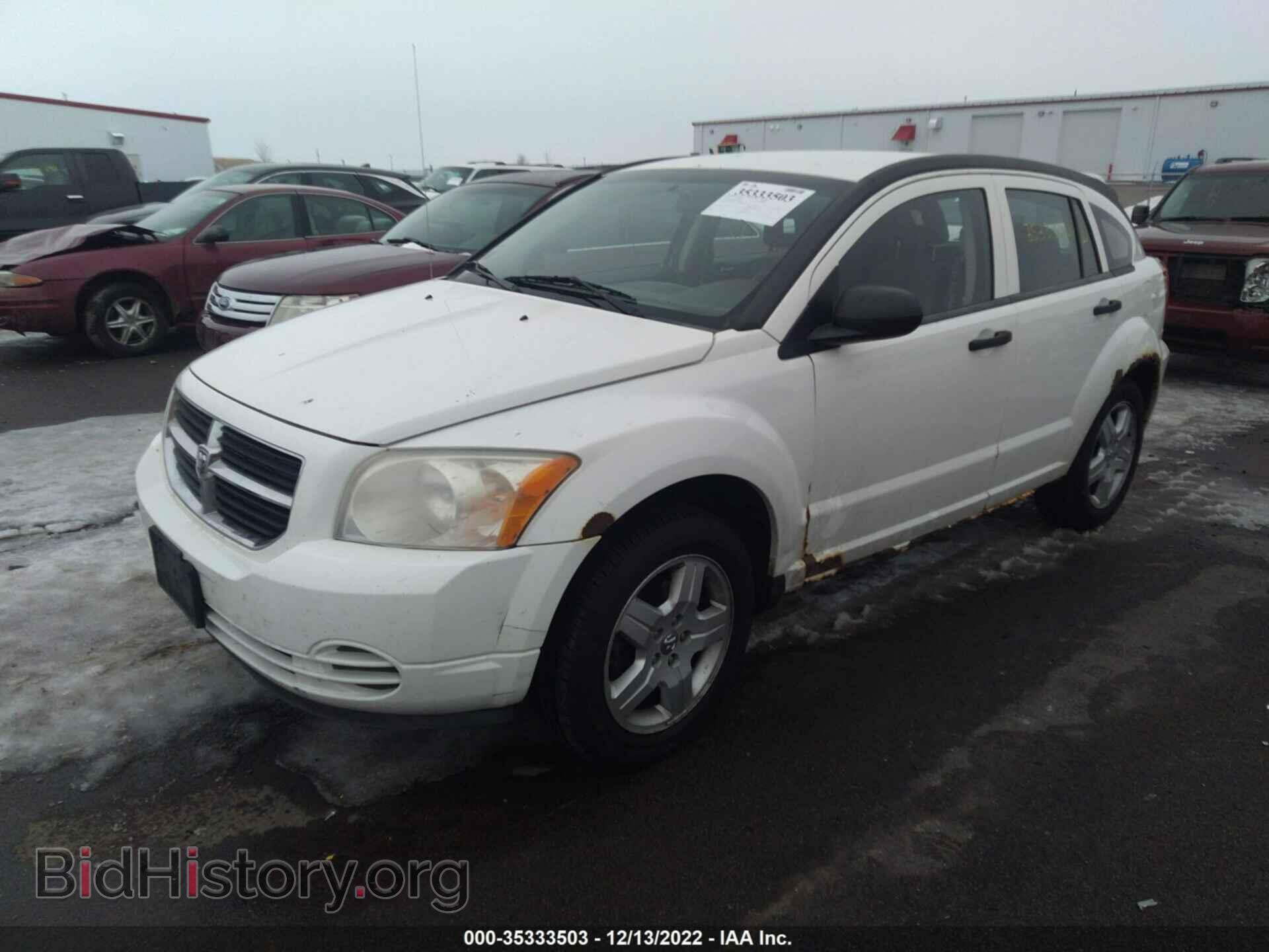 2008 DODGE CALIBER - VIN: 1B3HB48B28D788540 - Фото 2