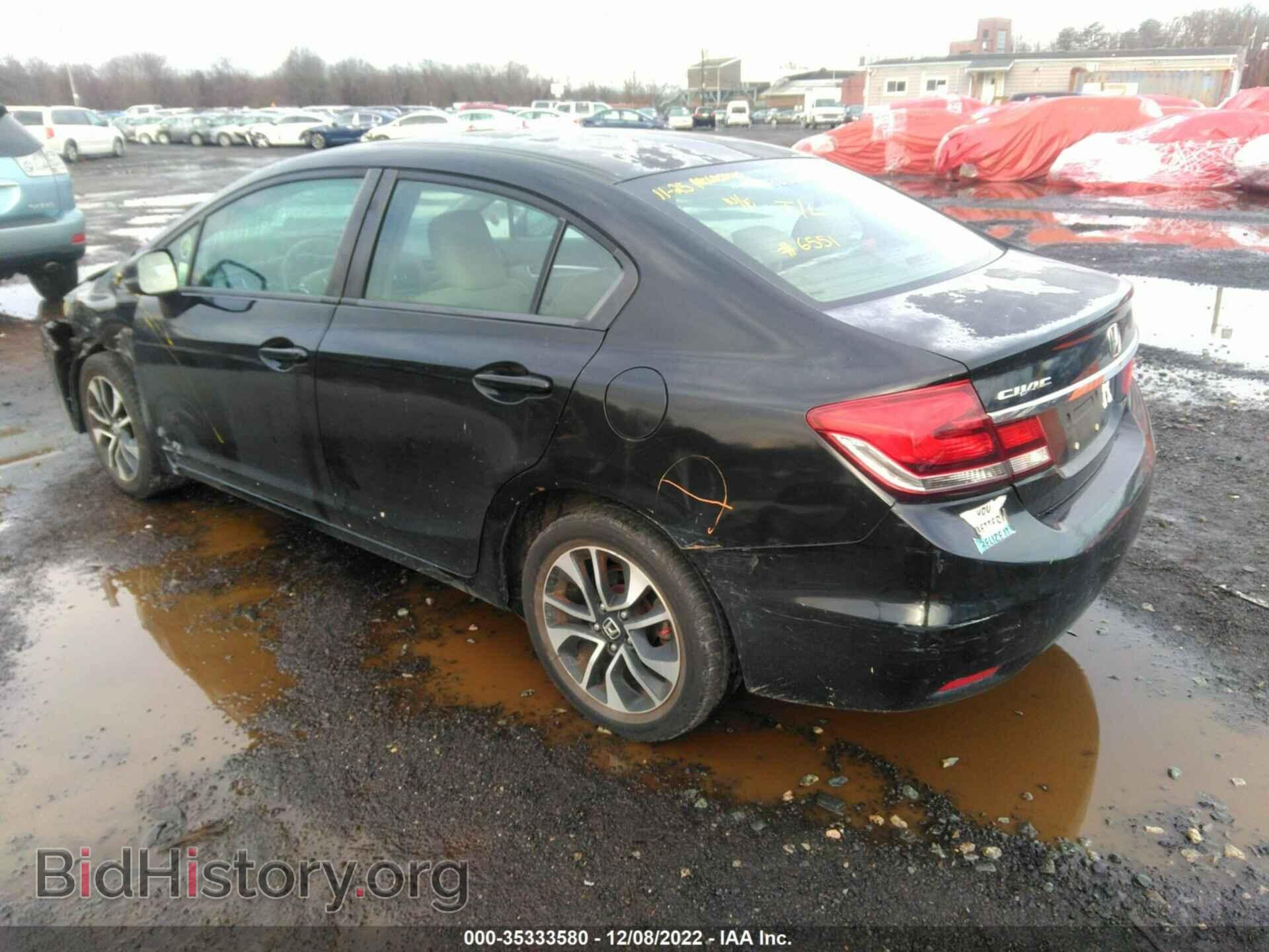2013 HONDA CIVIC SDN - VIN: 2HGFB2F82DH526551 - Фото 3