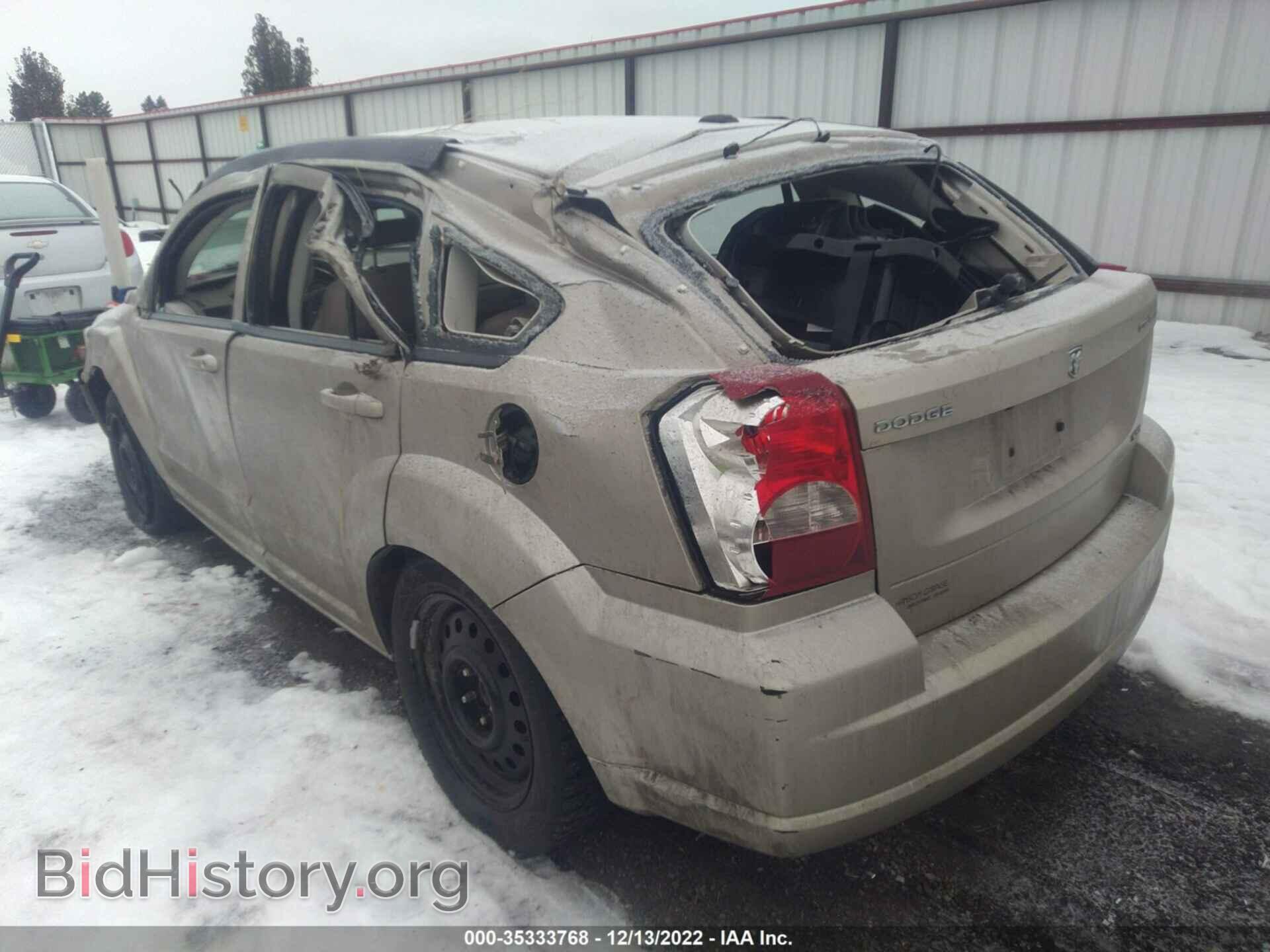 2009 DODGE CALIBER - VIN: 1B3HB48A39D136518 - Фото 3