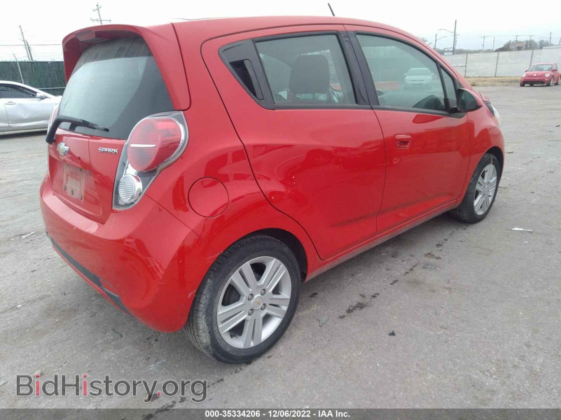 2014 CHEVROLET SPARK - VIN: KL8CD6S96EC538393 - Фото 4