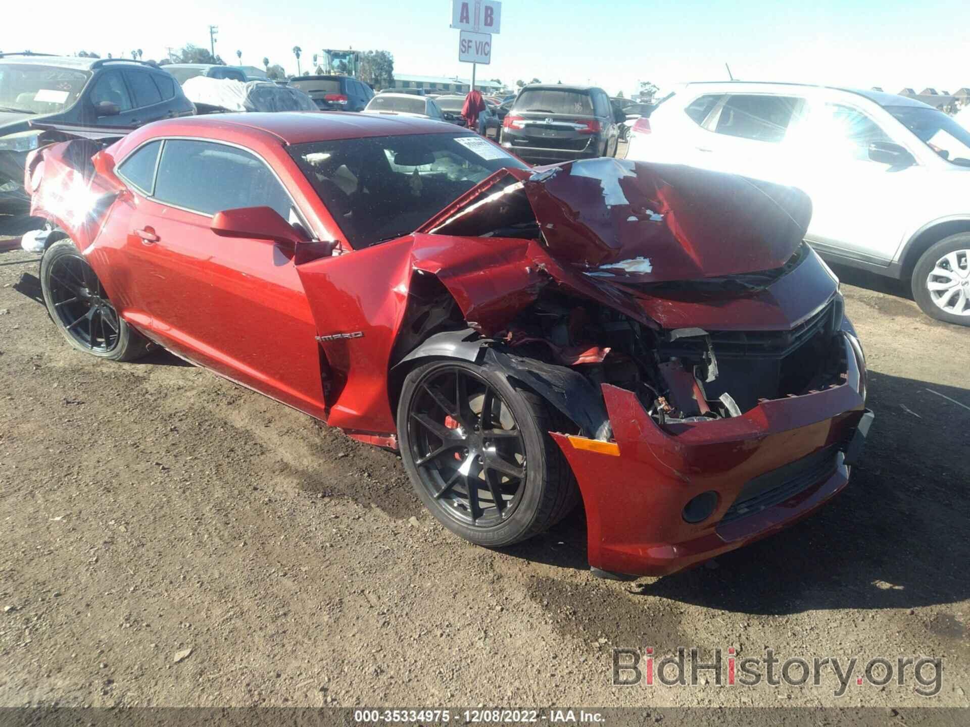 Фотография 2G1FB1E39F9128631 - CHEVROLET CAMARO 2015