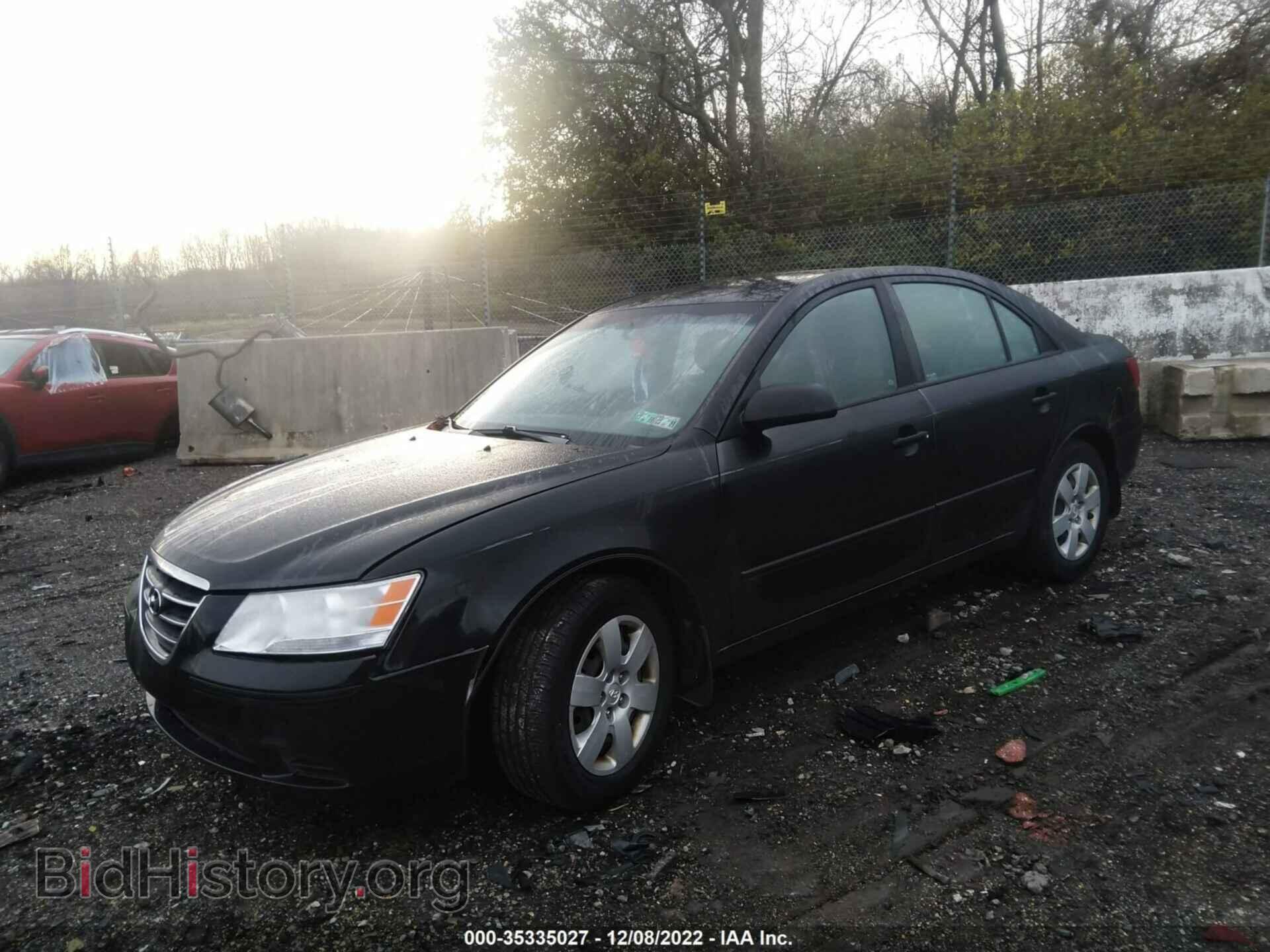 2009 HYUNDAI SONATA - VIN: 5NPET46C19H548630 - Фото 2