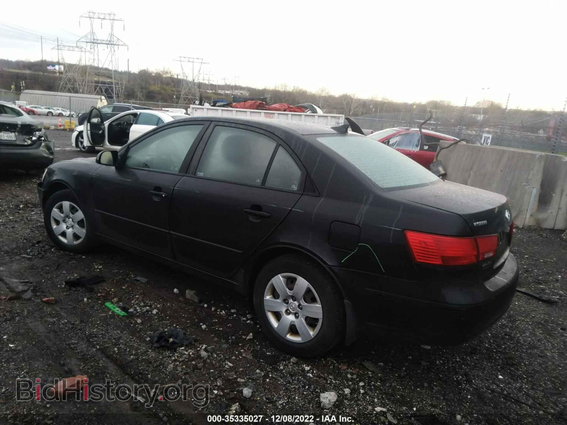 2009 HYUNDAI SONATA - VIN: 5NPET46C19H548630 - Фото 3