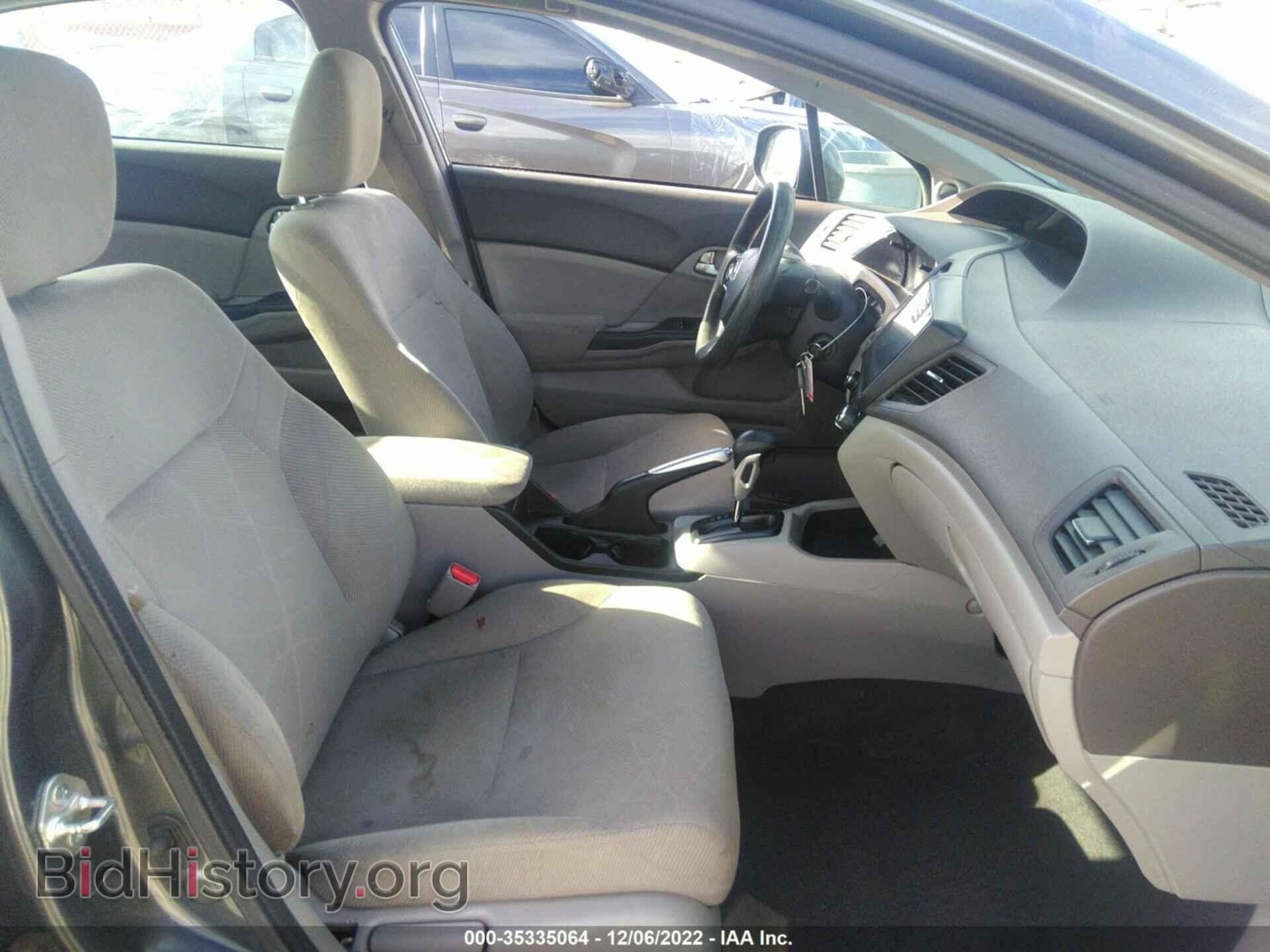 2012 HONDA CIVIC SDN - VIN: 2HGFB2F82CH566403 - Фото 5
