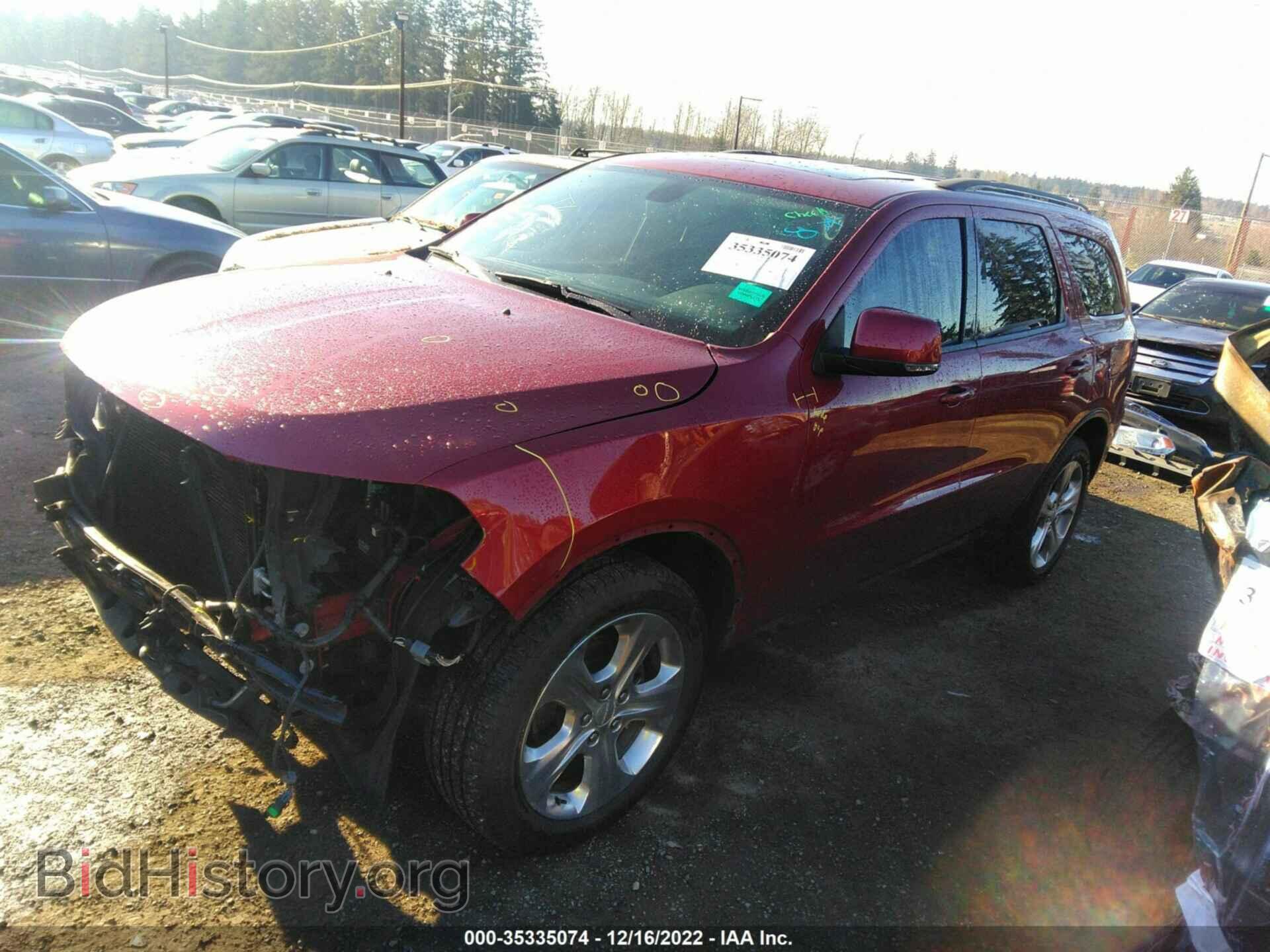 2014 DODGE DURANGO - VIN: 1C4RDJDG6EC412938 - Photo 2