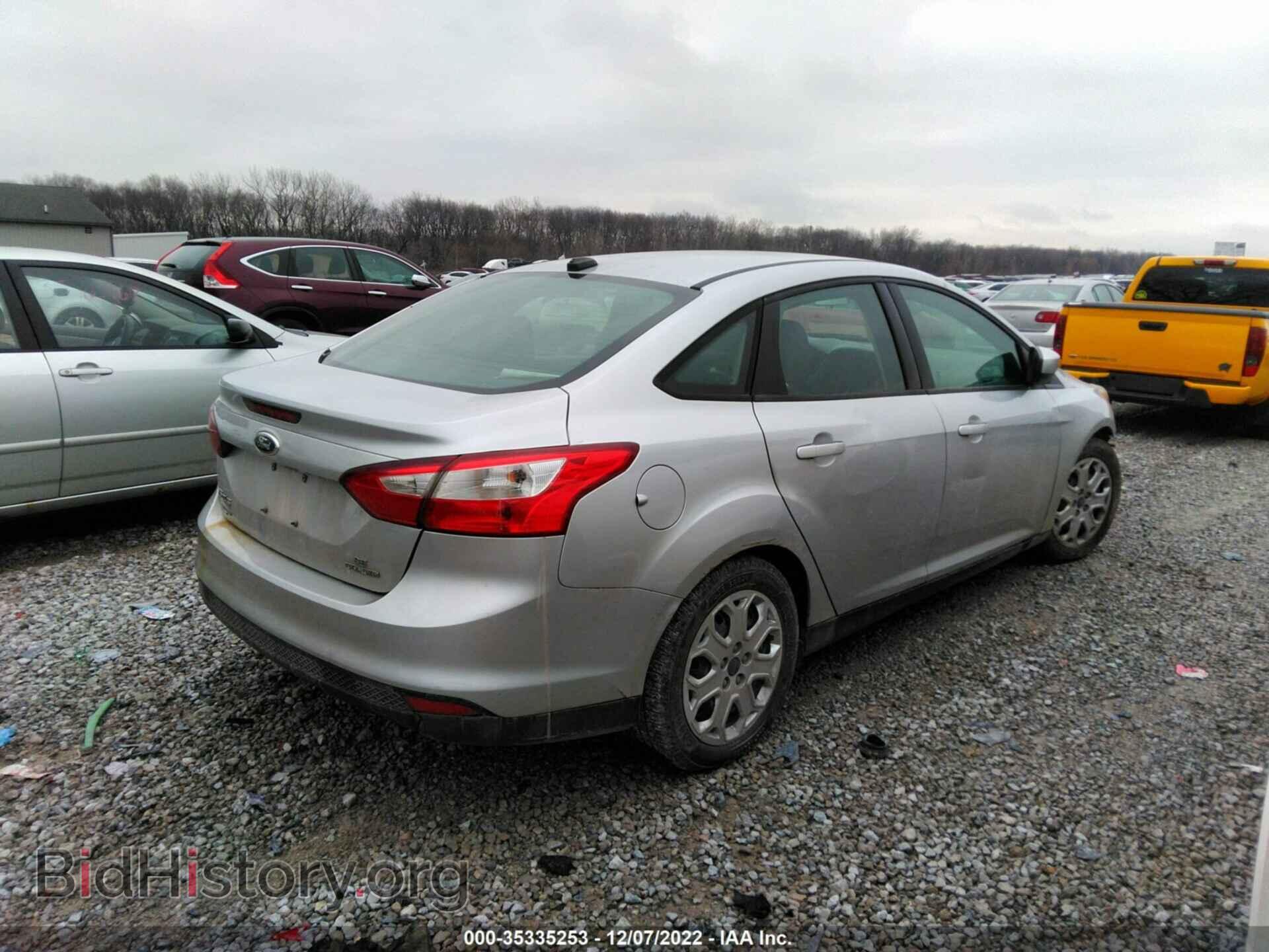 2012 FORD FOCUS - VIN: 1FAHP3F24CL390909 - Фото 4