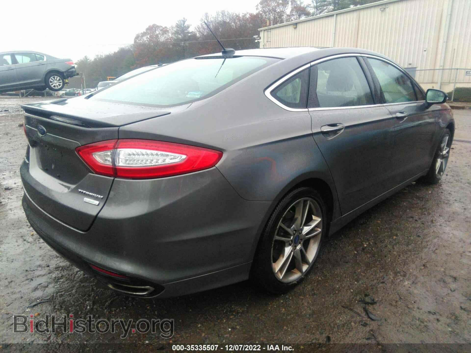 2013 FORD FUSION - VIN: 3FA6P0K96DR270671 - Фото 4