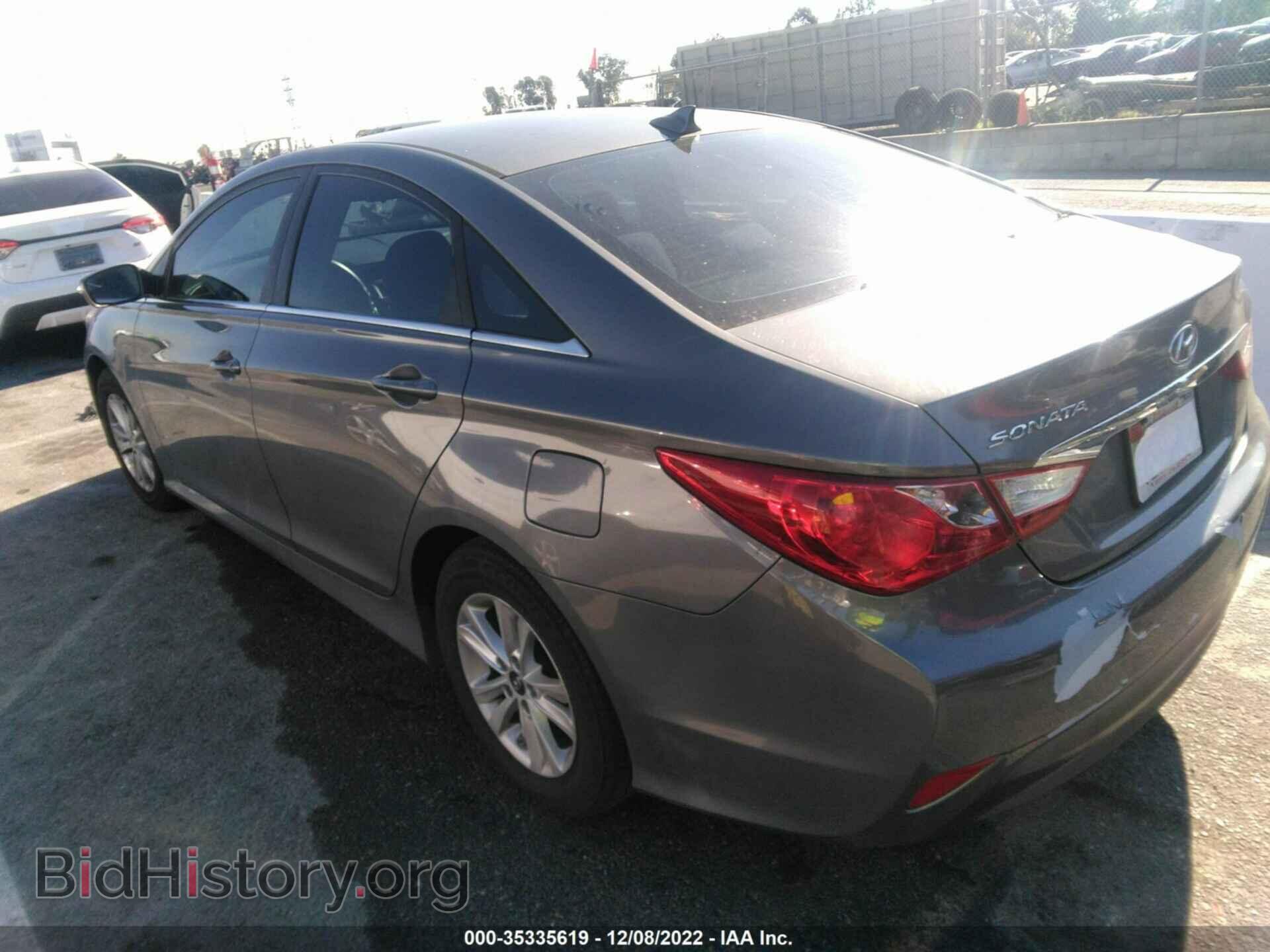 2014 HYUNDAI SONATA - VIN: 5NPEB4AC0EH893605 - Фото 3