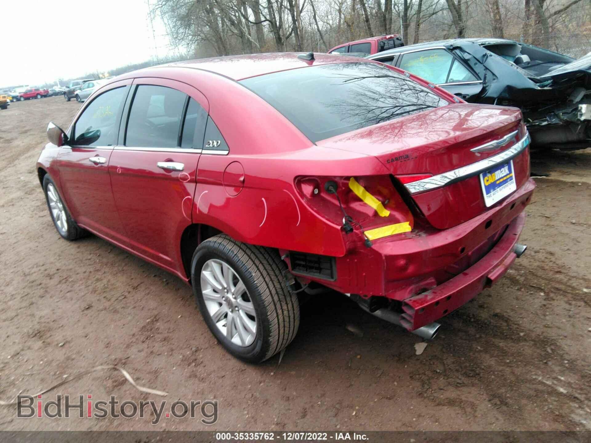 2013 CHRYSLER 200 - VIN: 1C3CCBCG1DN522836 - Фото 3