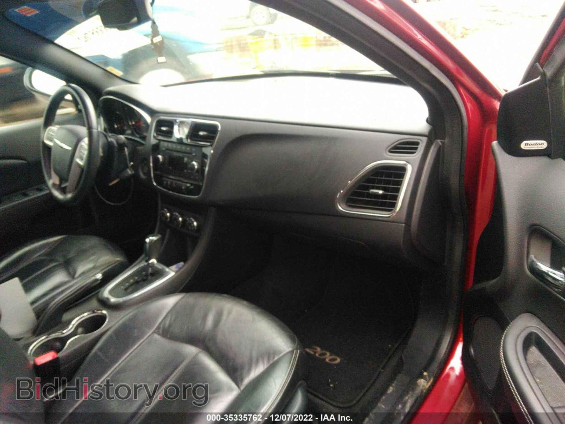 2013 CHRYSLER 200 - VIN: 1C3CCBCG1DN522836 - Фото 5