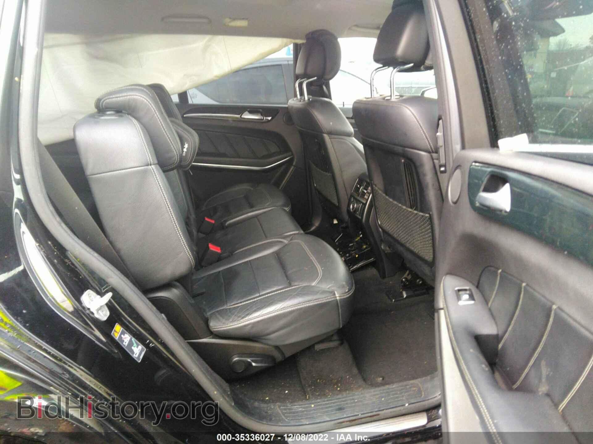 2014 MERCEDES-BENZ GL-CLASS - VIN: 4JGDF7DE2EA382916 - Фото 8