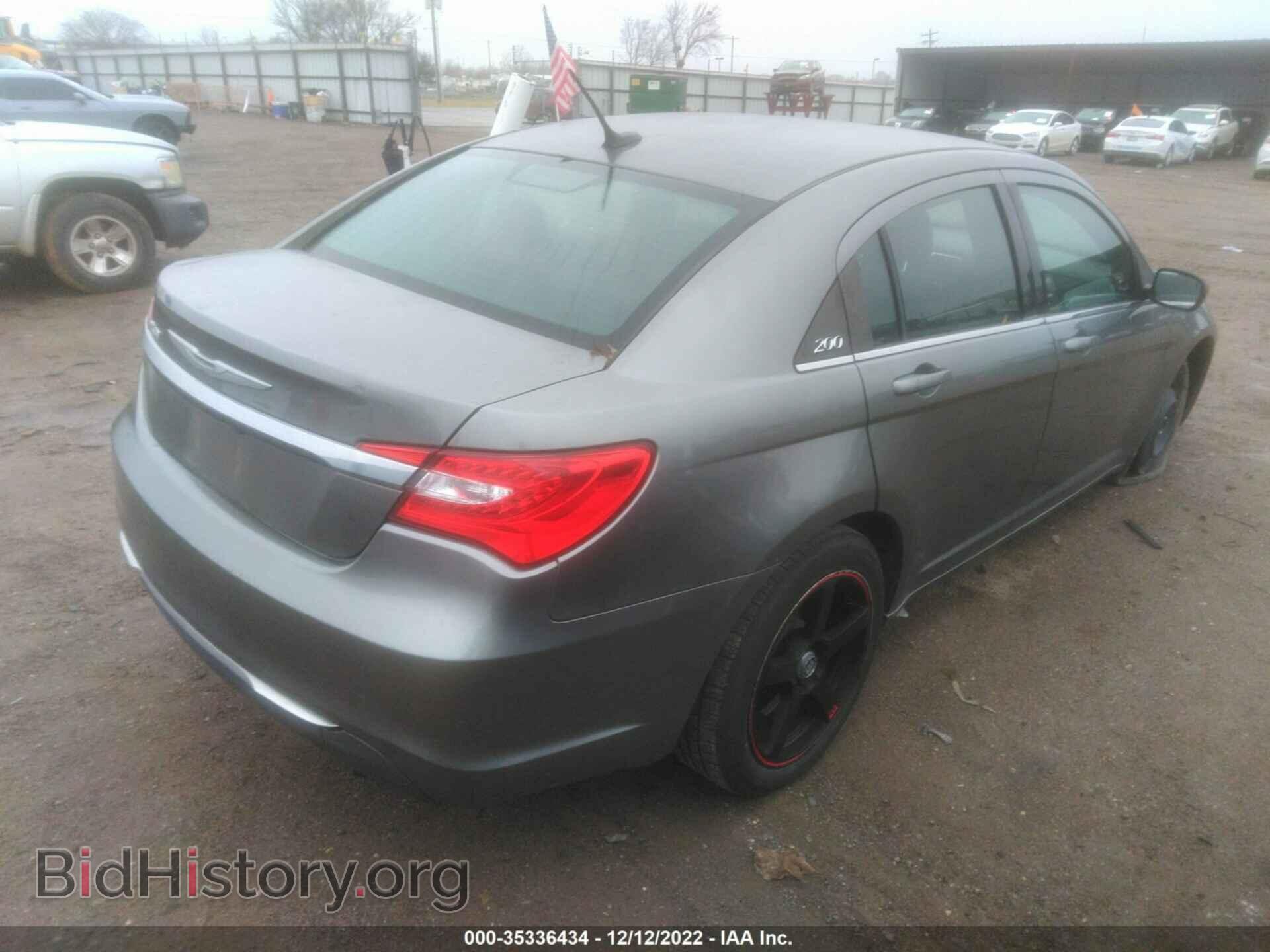 2013 CHRYSLER 200 - VIN: 1C3CCBBB8DN695520 - Фото 4