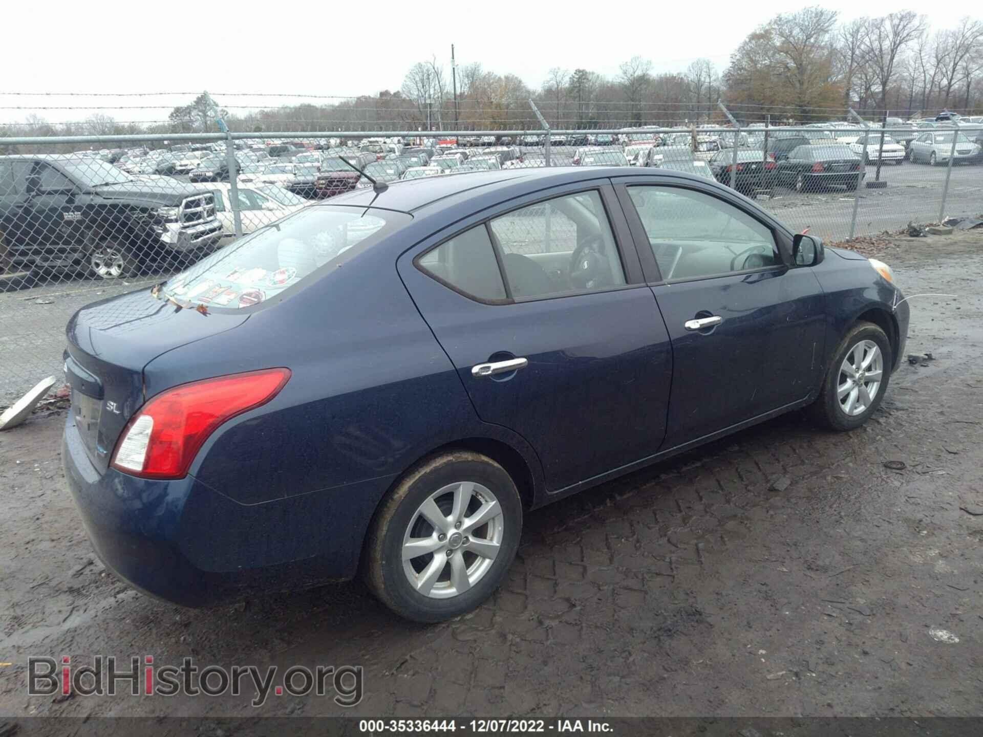 2012 NISSAN VERSA - VIN: 3N1CN7AP1CL813652 - Photo 4