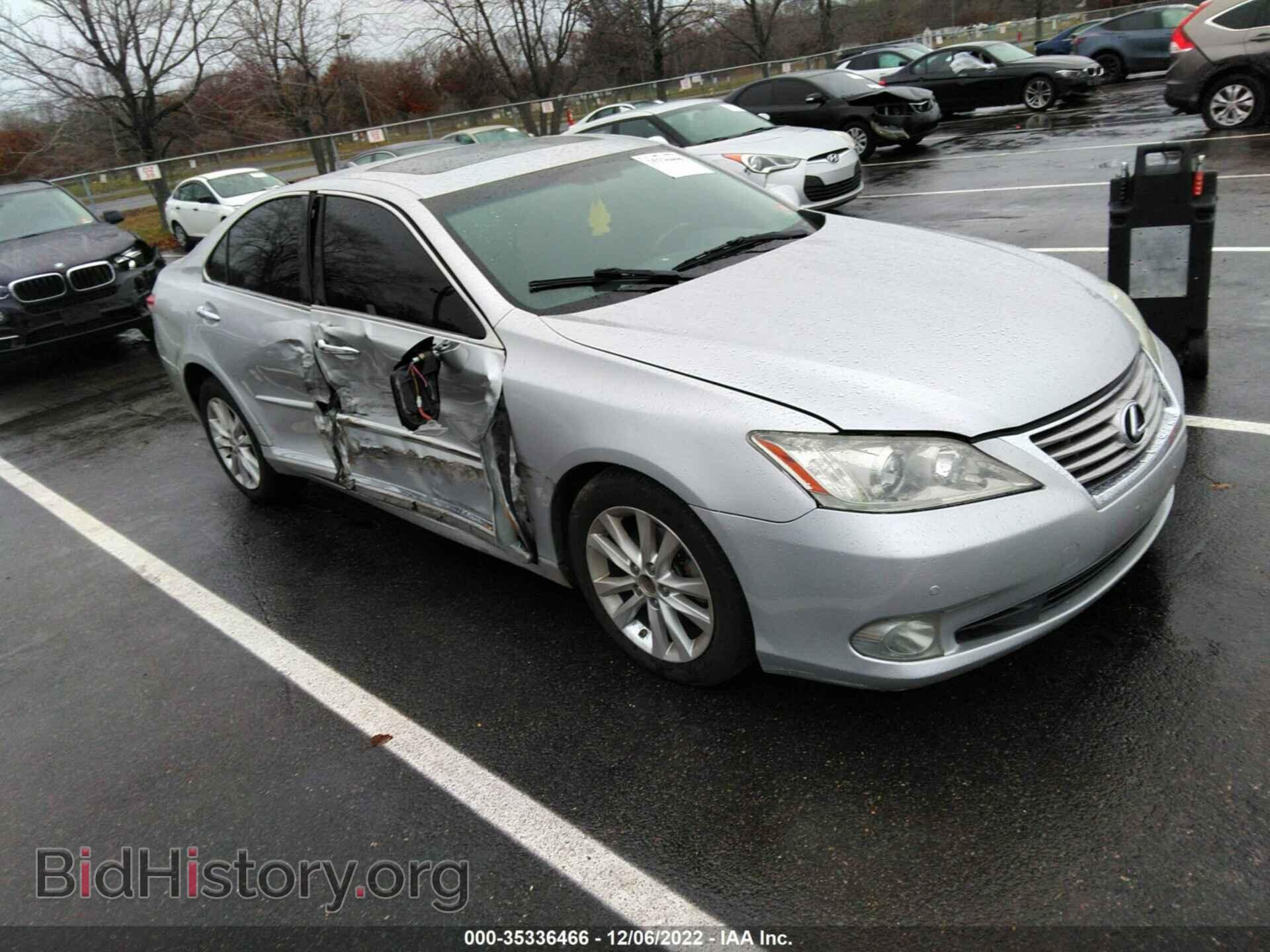 Photo JTHBK1EG3B2454408 - LEXUS ES 350 2011