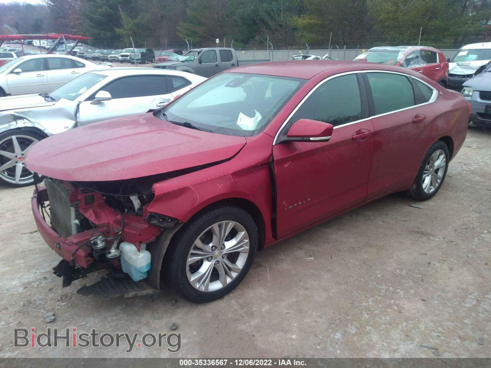 2015 CHEVROLET IMPALA - VIN: 2G1125S33F9114200 - Фото 2