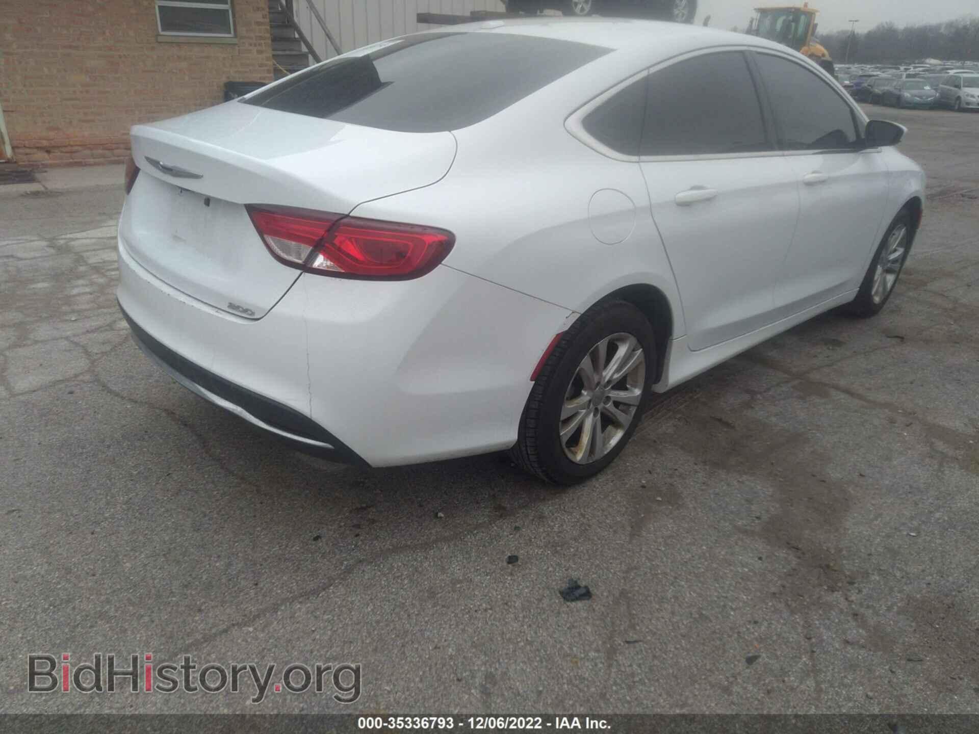 2015 CHRYSLER 200 - VIN: 1C3CCCAB7FN719154 - Фото 4
