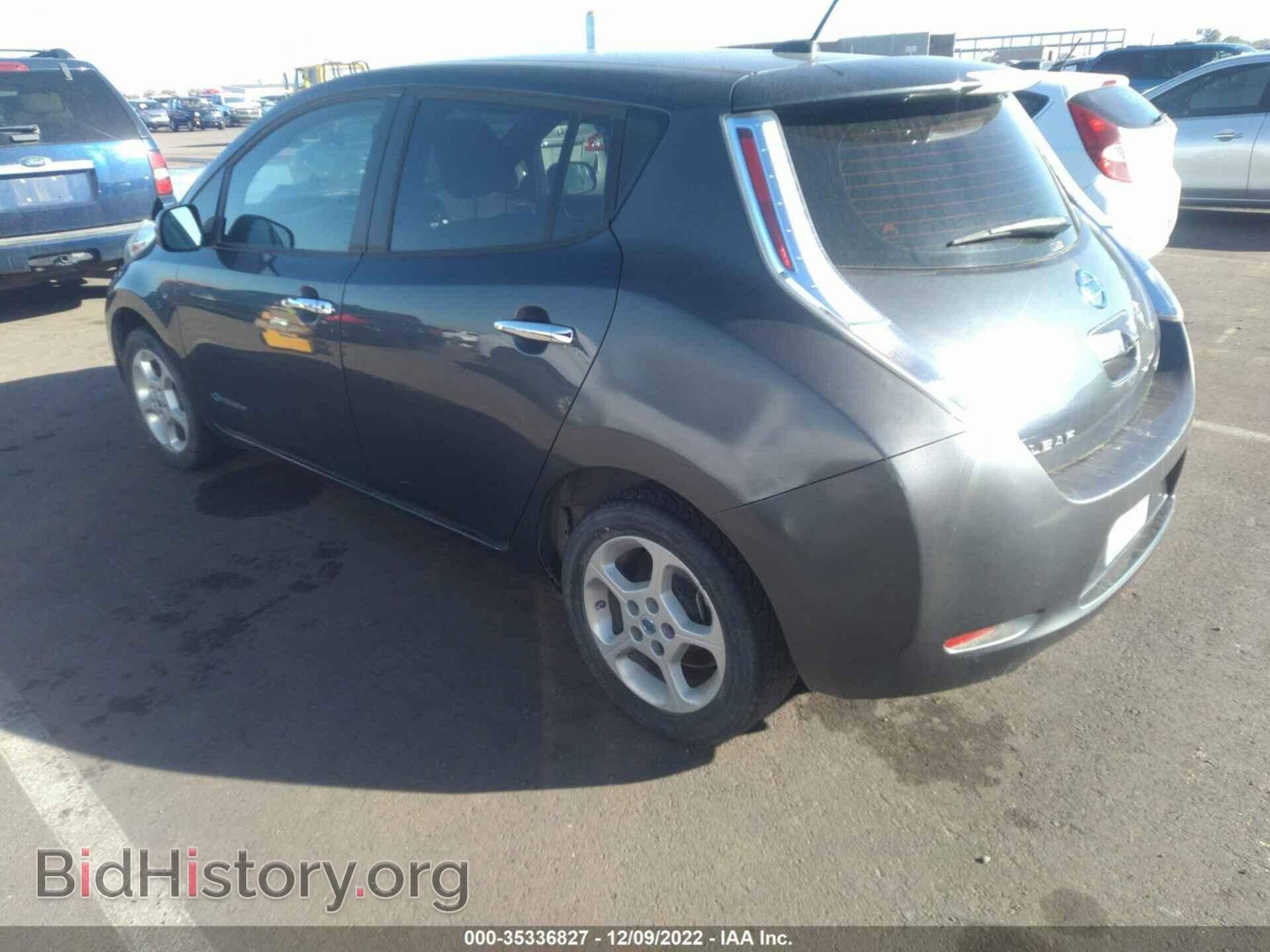 2013 NISSAN LEAF - VIN: 1N4AZ0CP6DC403736 - Фото 3