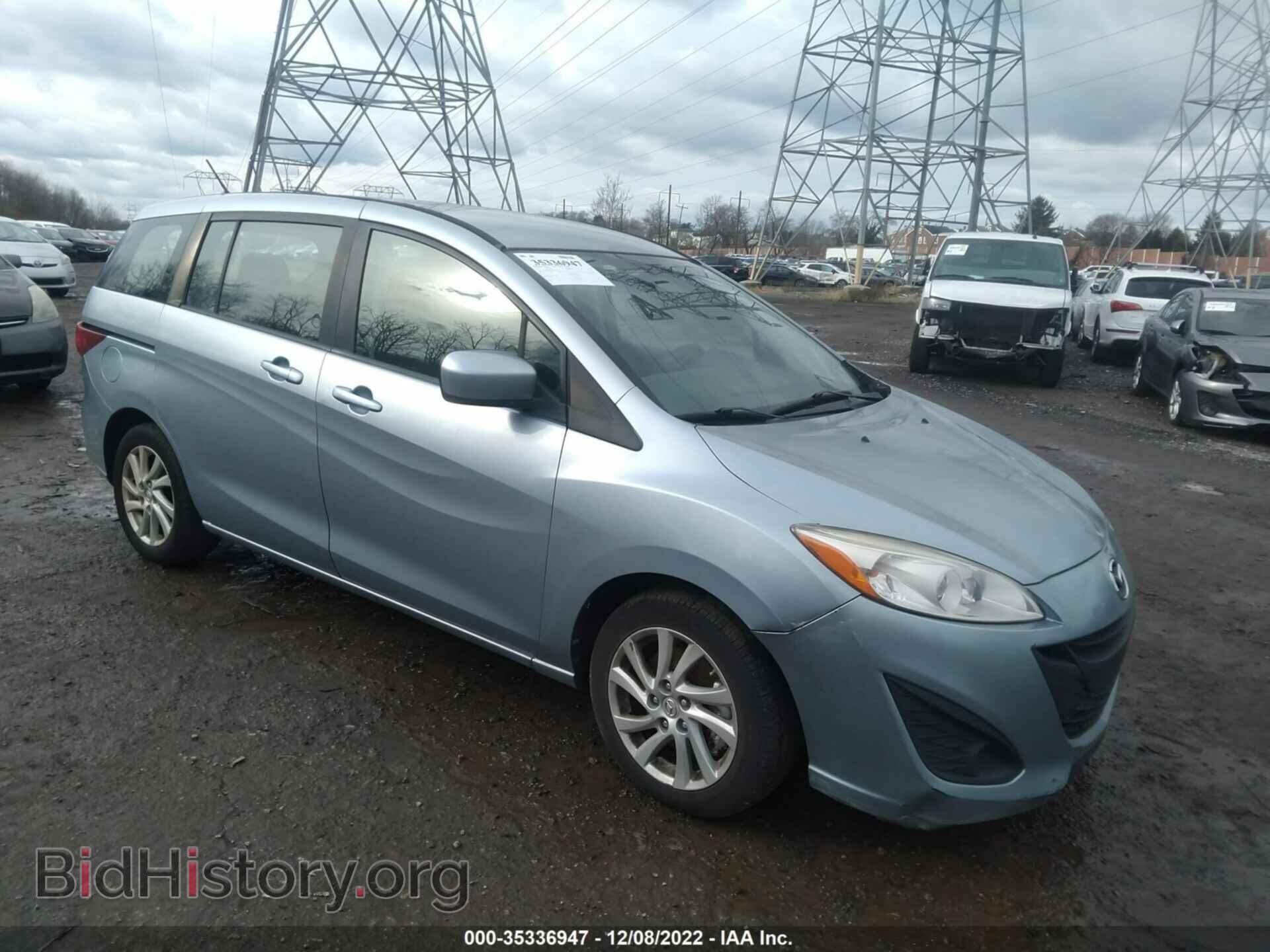 Photo JM1CW2BL3C0114593 - MAZDA MAZDA5 2012