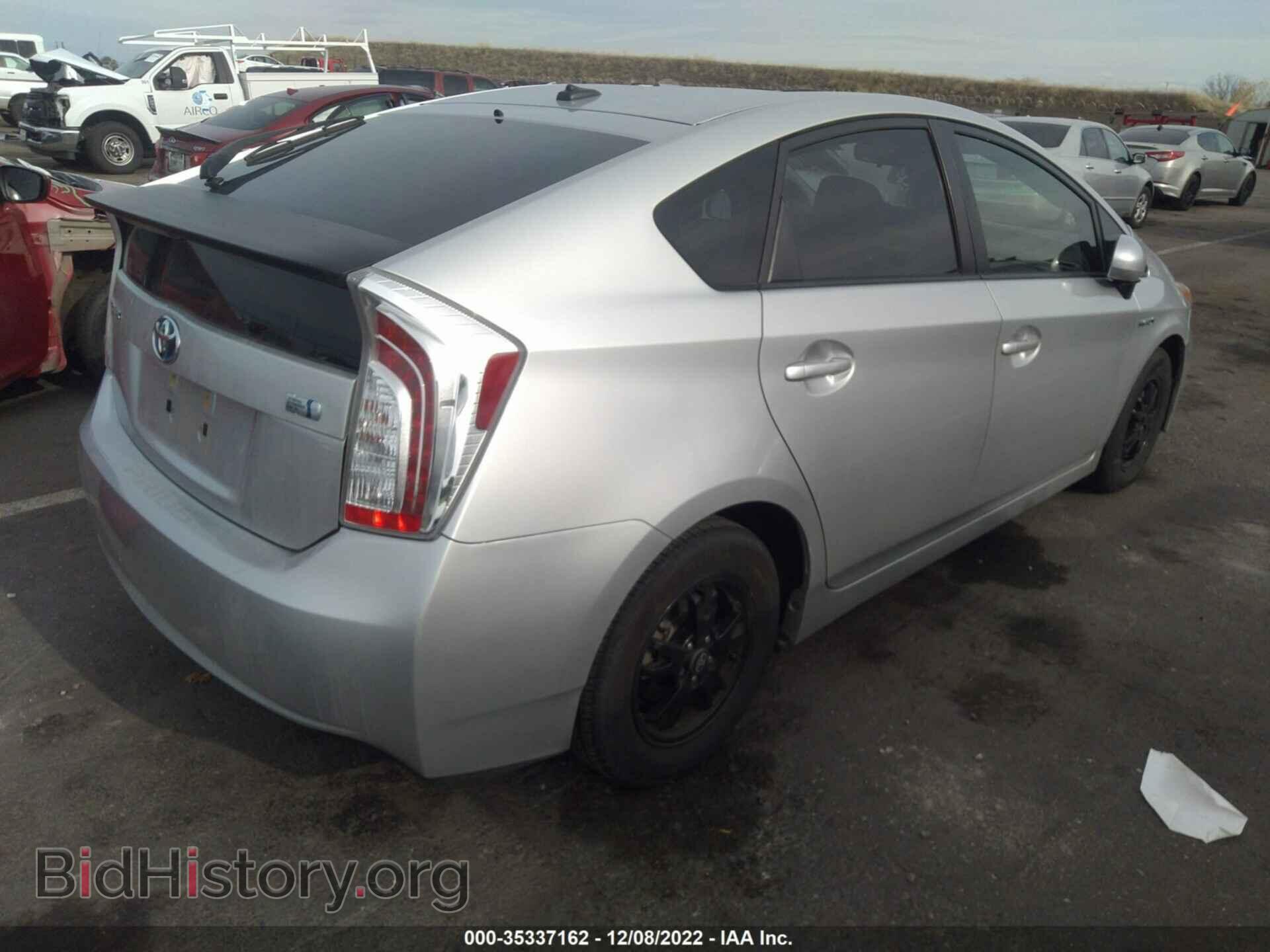 2014 TOYOTA PRIUS - VIN: JTDKN3DU7E1764857 - Фото 4